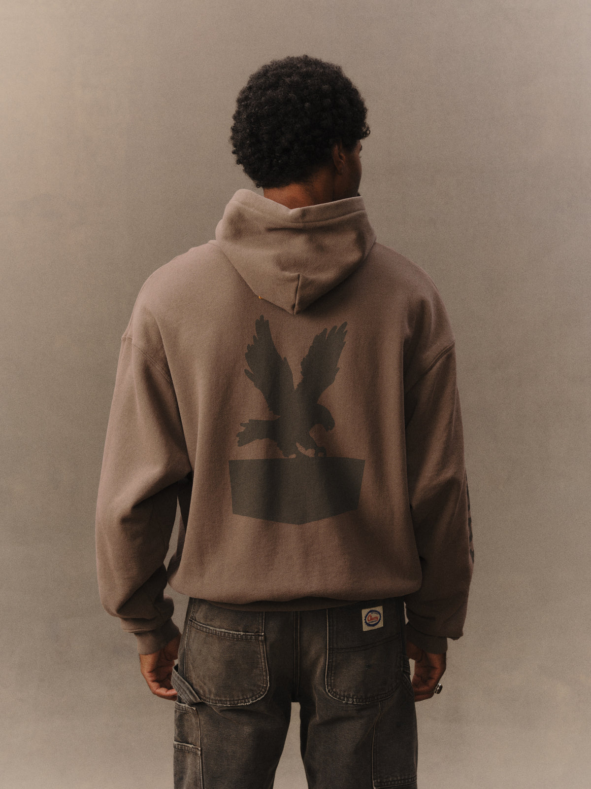 Patch Work Thermal Hoodie