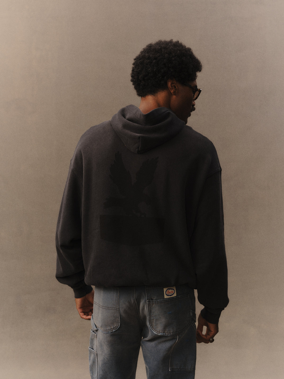 Patch Work Thermal Hoodie