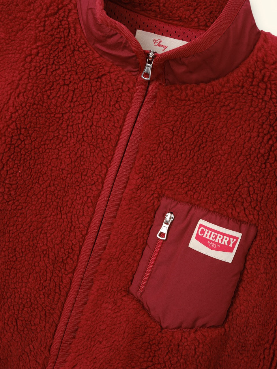 Zip Up Sherpa Jacket