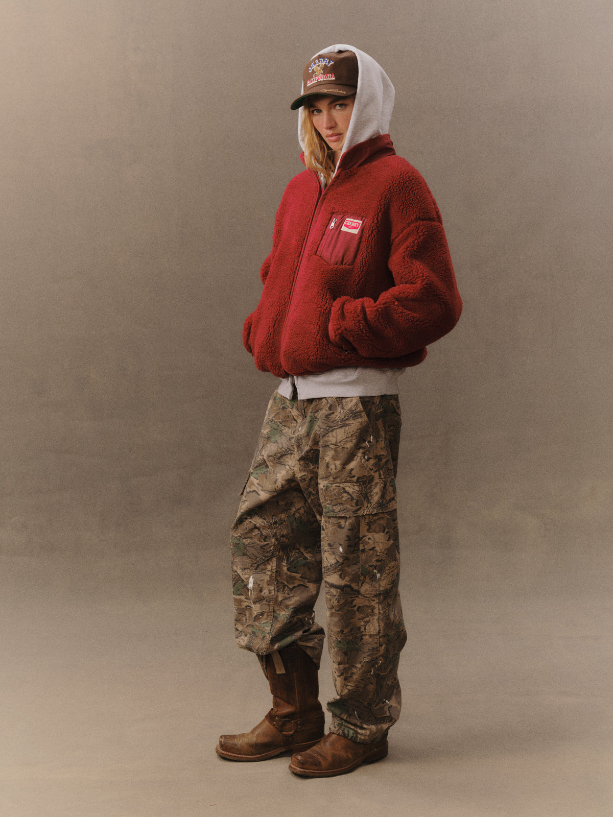 Zip Up Sherpa Jacket