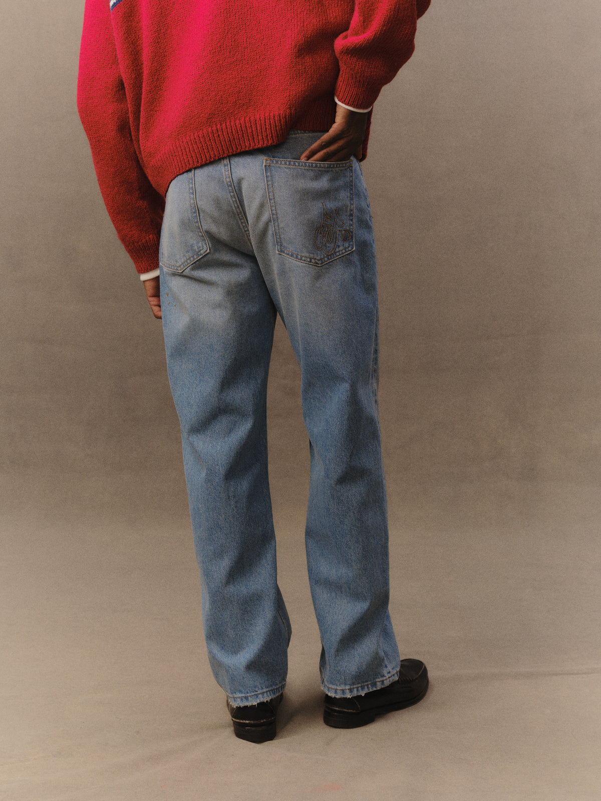 Relaxed 5 Pocket Jeans