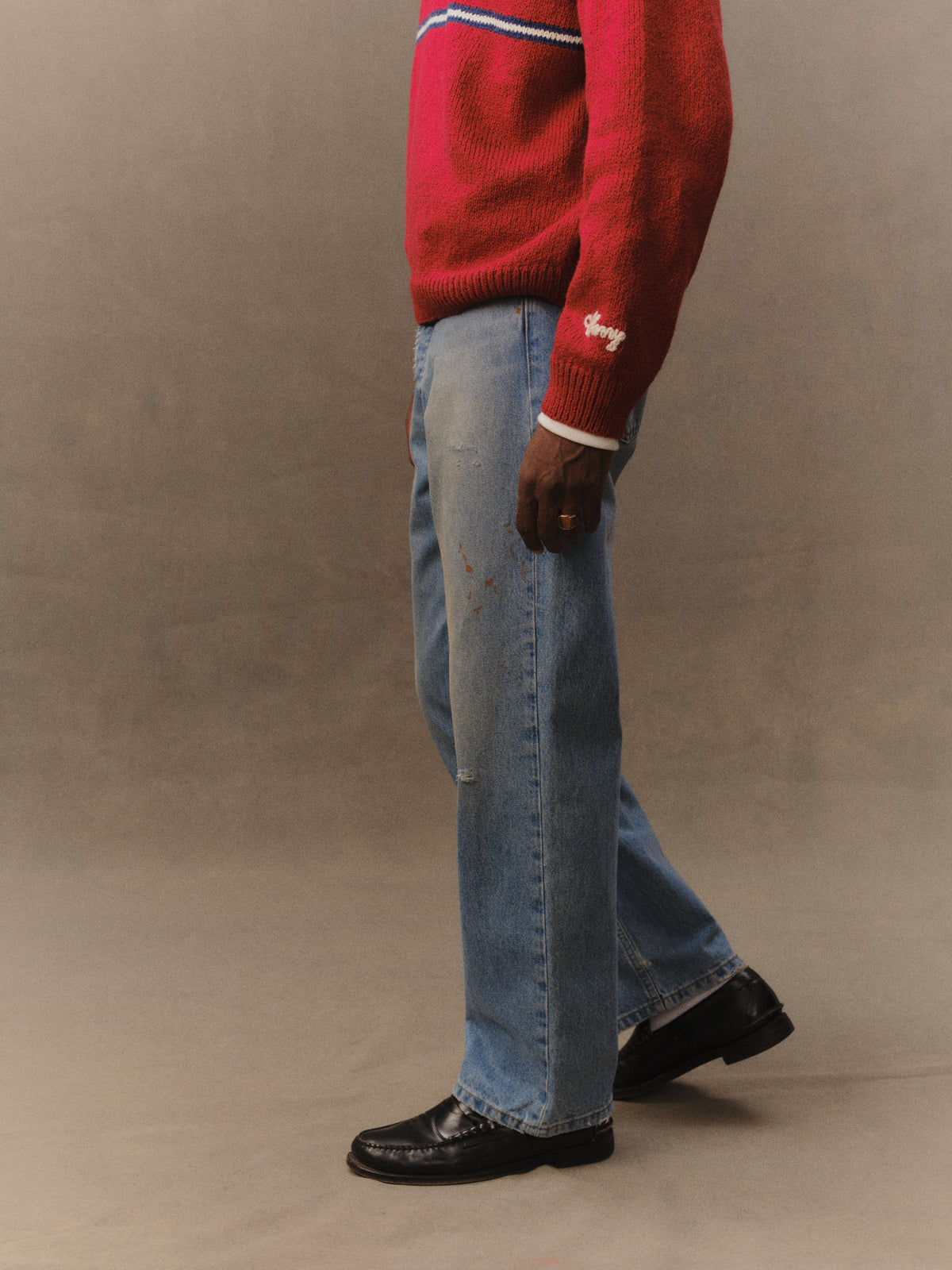 Relaxed 5 Pocket Jeans