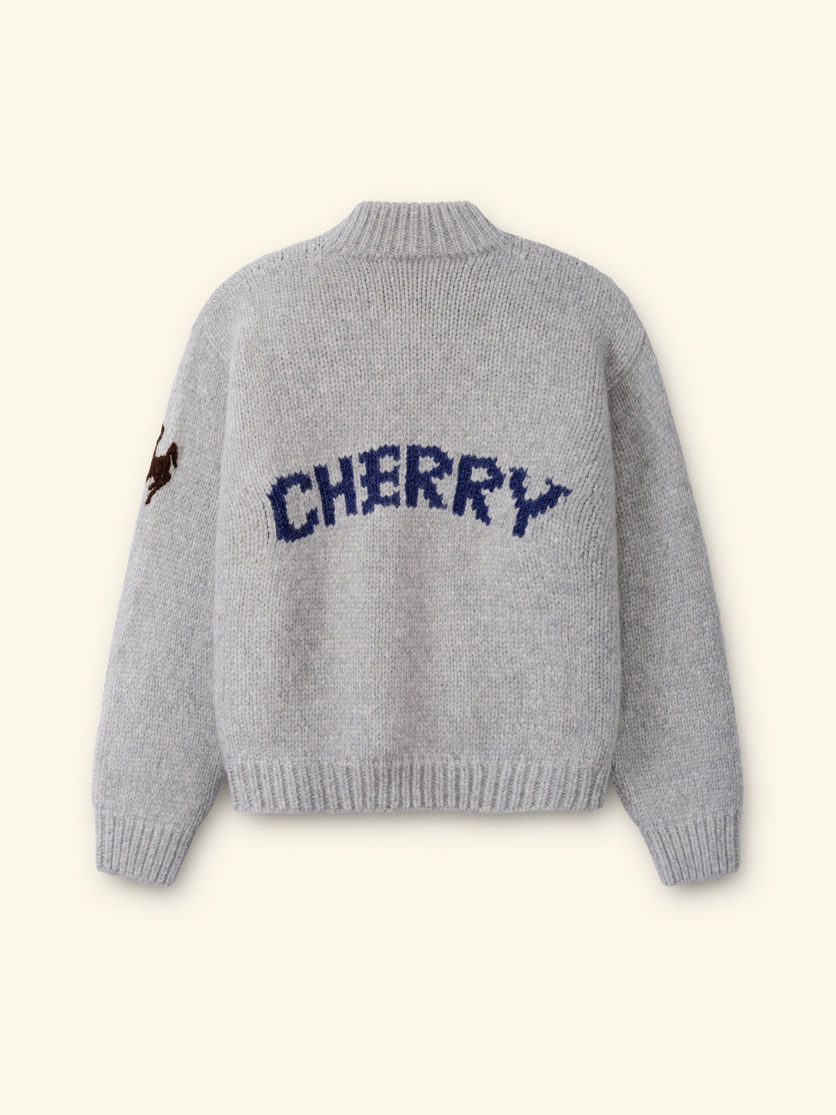 USA Knit Zip Bomber