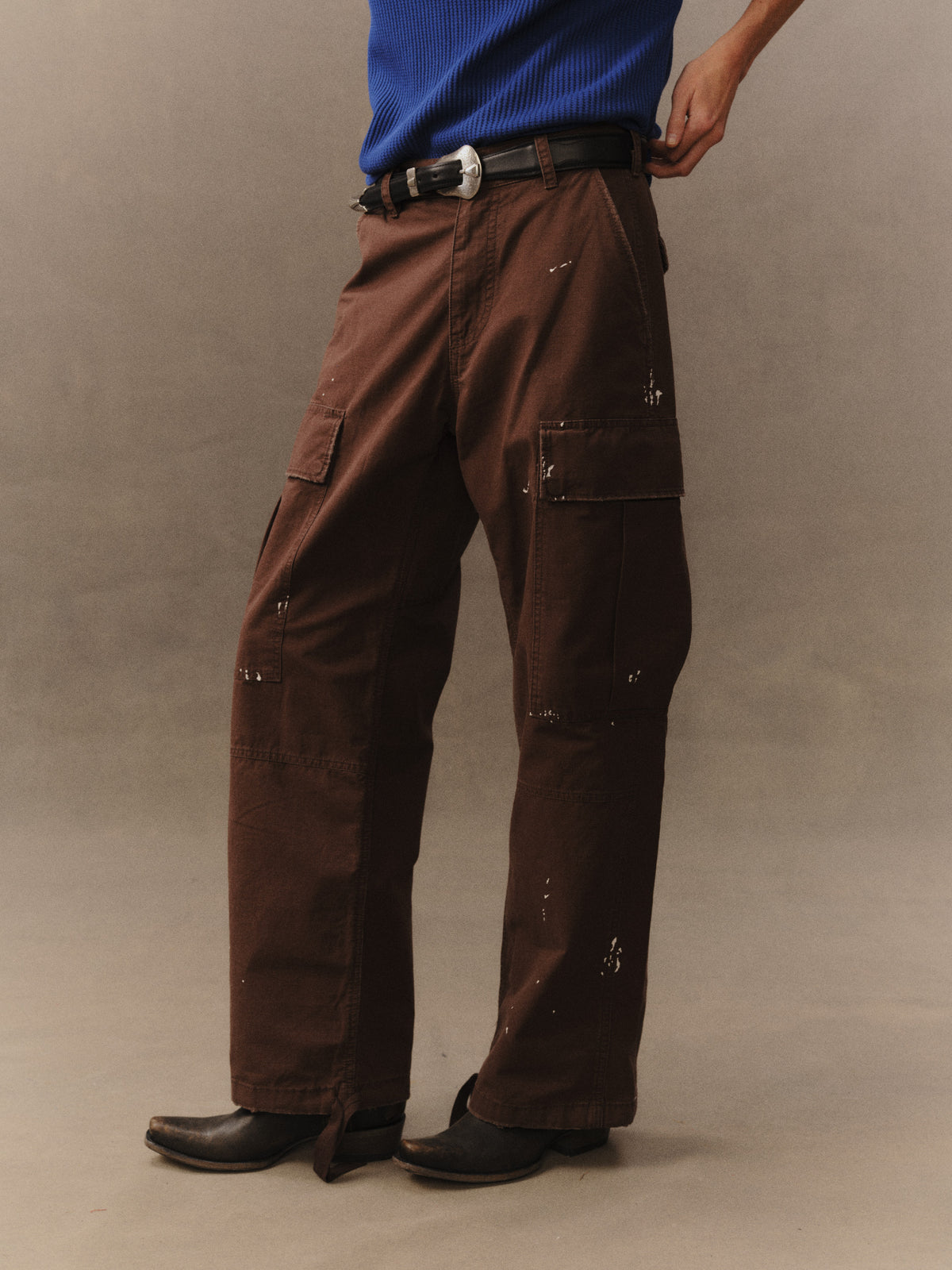 Wide Leg Cargo Pants