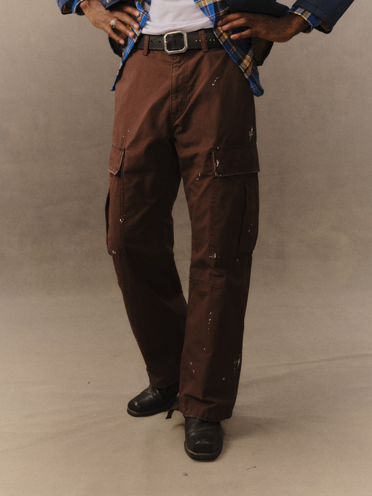 Wide Leg Cargo Pants