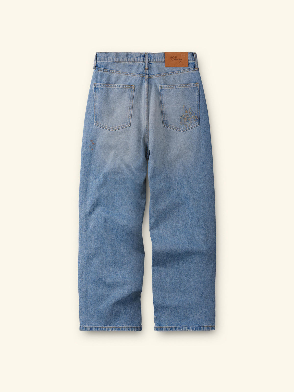Wide Leg 5 Pocket Jeans