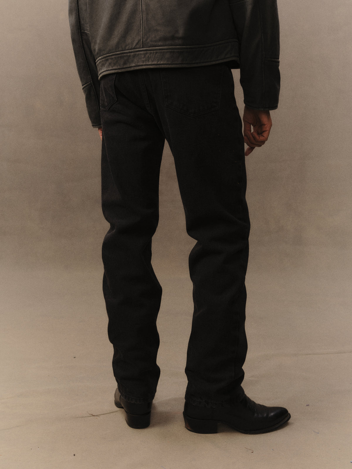Straight 5 Pocket Jeans