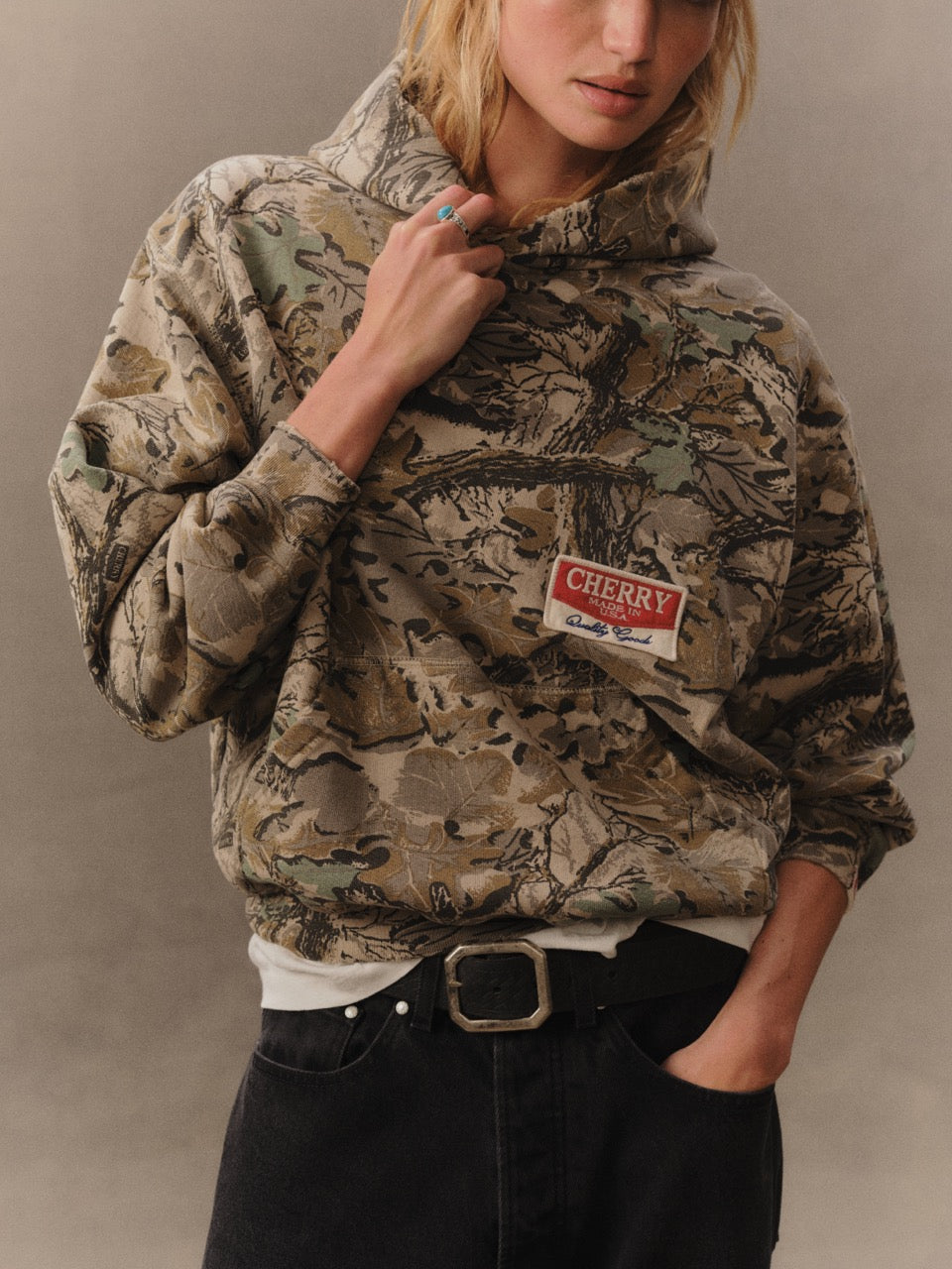 Chevron Pullover Hoodie