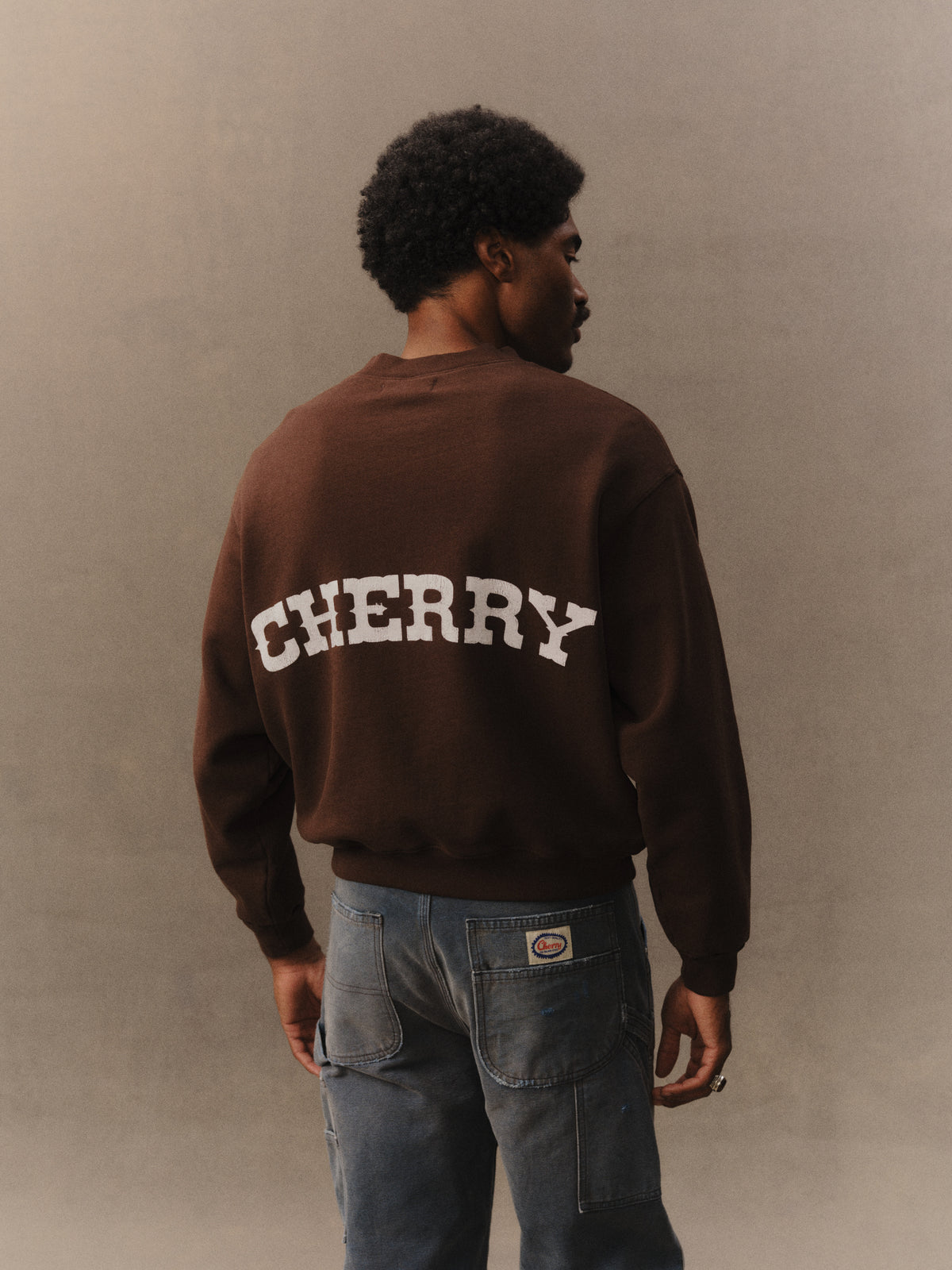 Patch Work Henley Crew