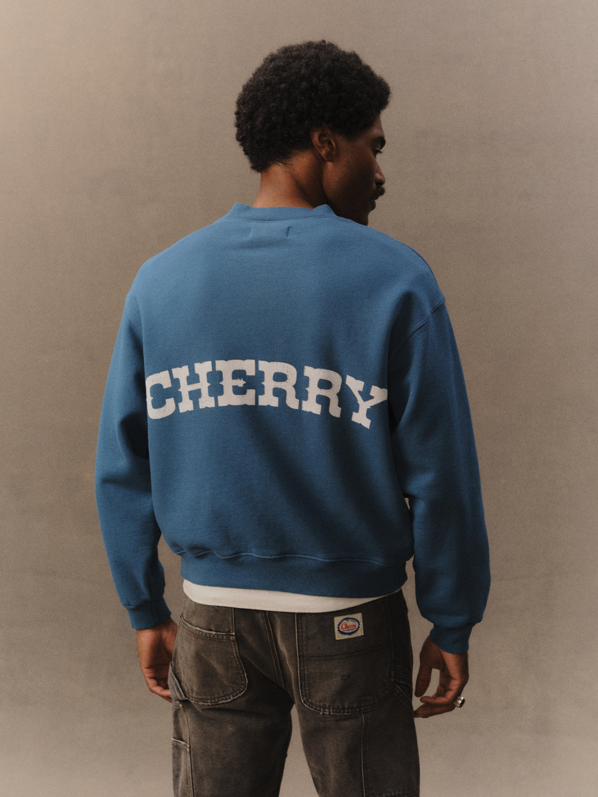 Patch Work Henley Crew