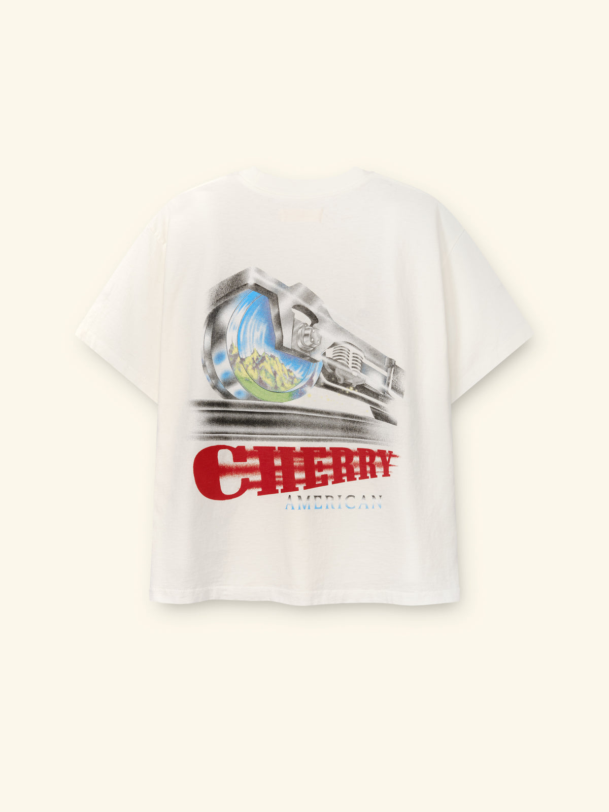 Railroad Boxy Pocket T-Shirt