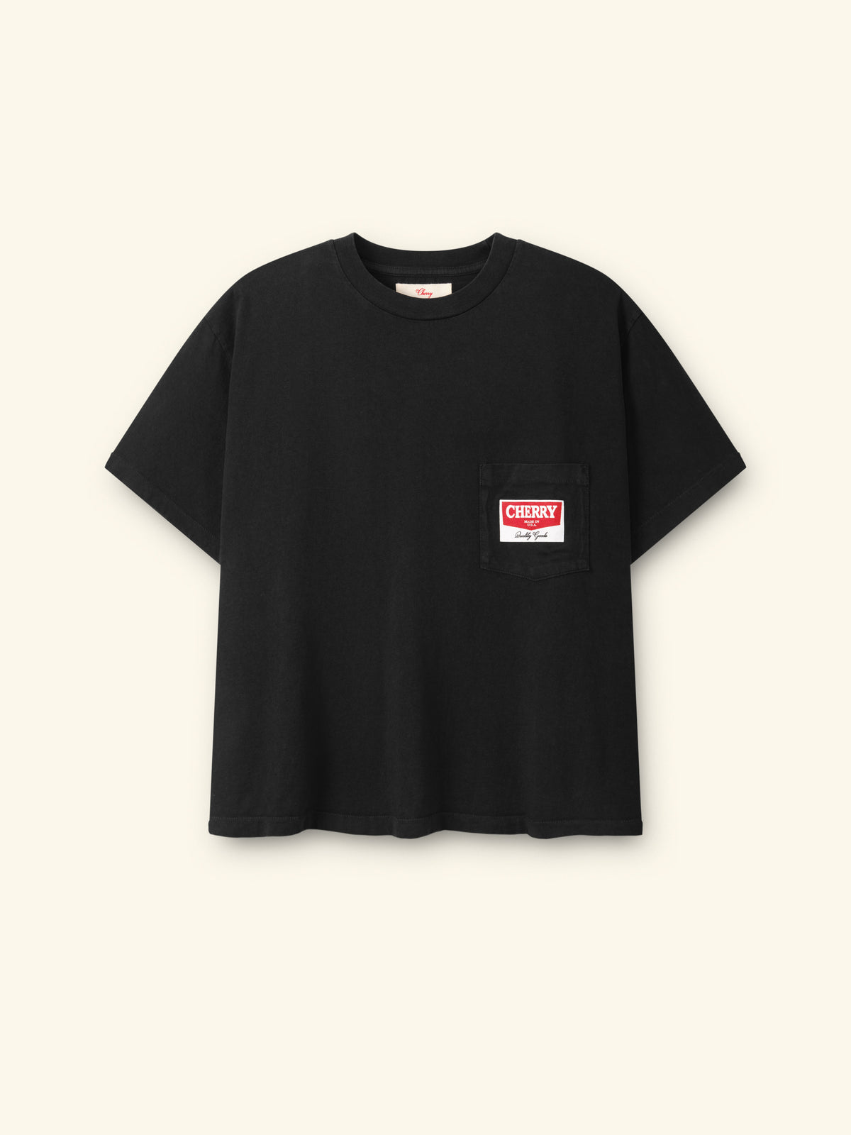 Railroad Boxy Pocket T-Shirt