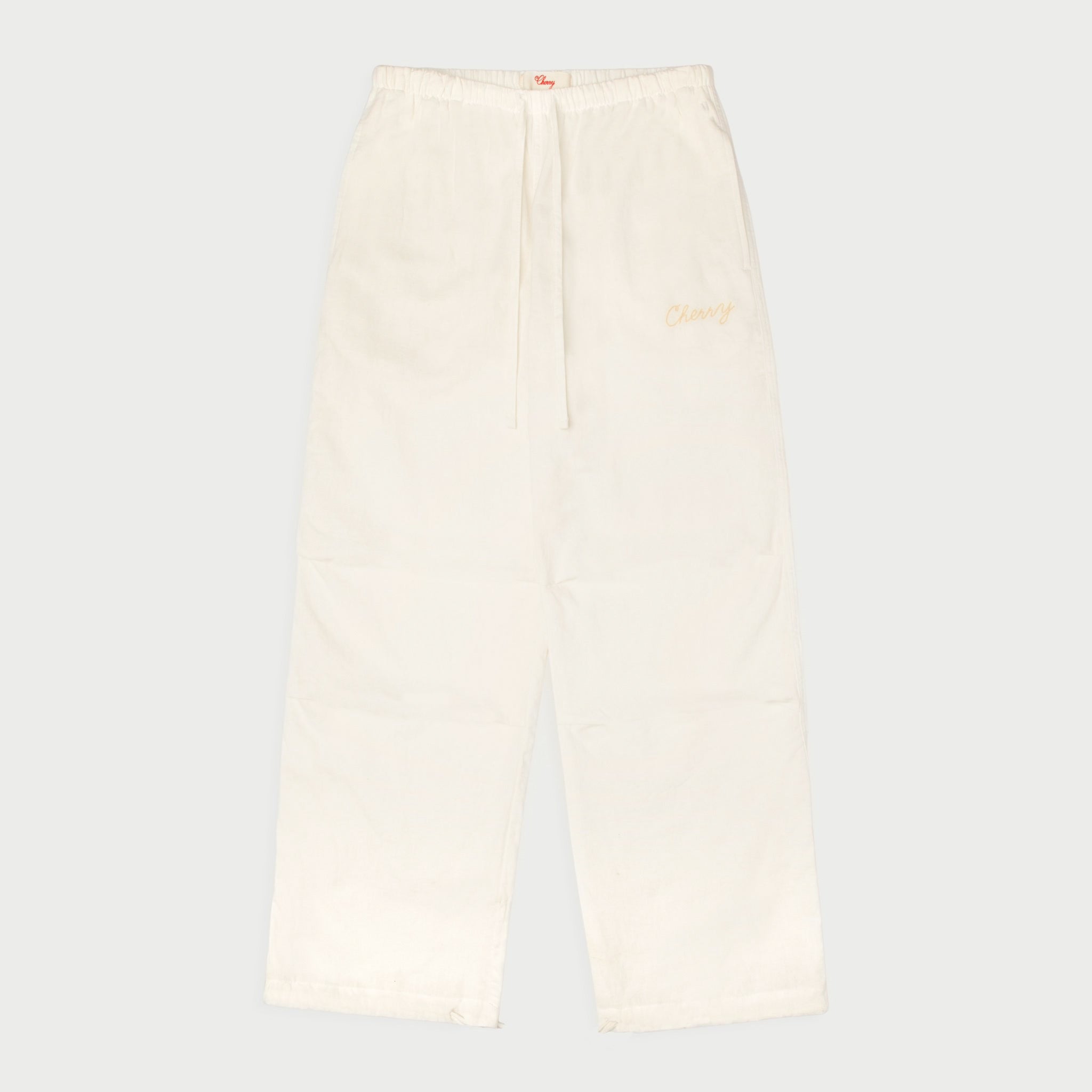 Linen Beach Pant (White)