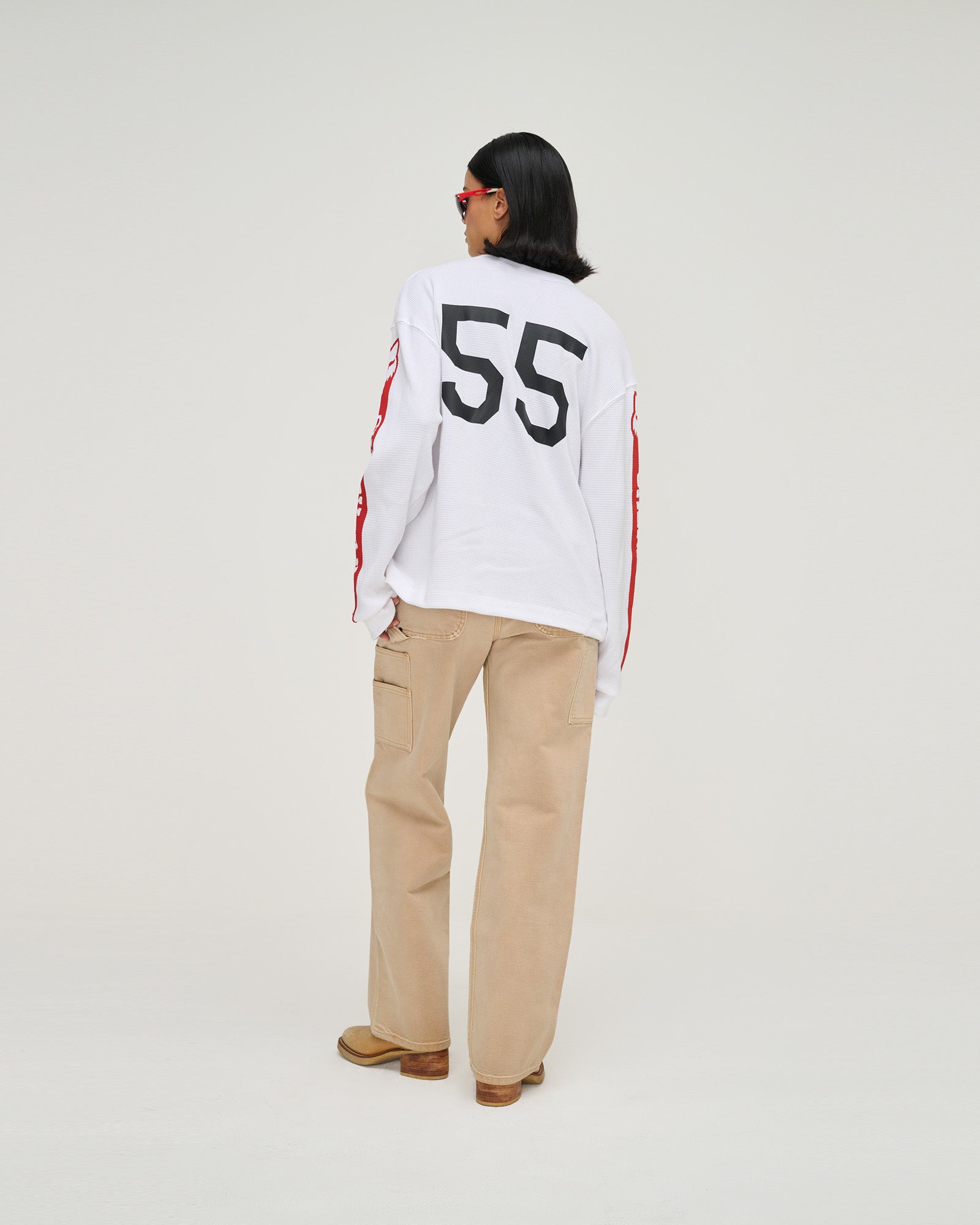 Fox X Cherry Moto Jersey (Cream)