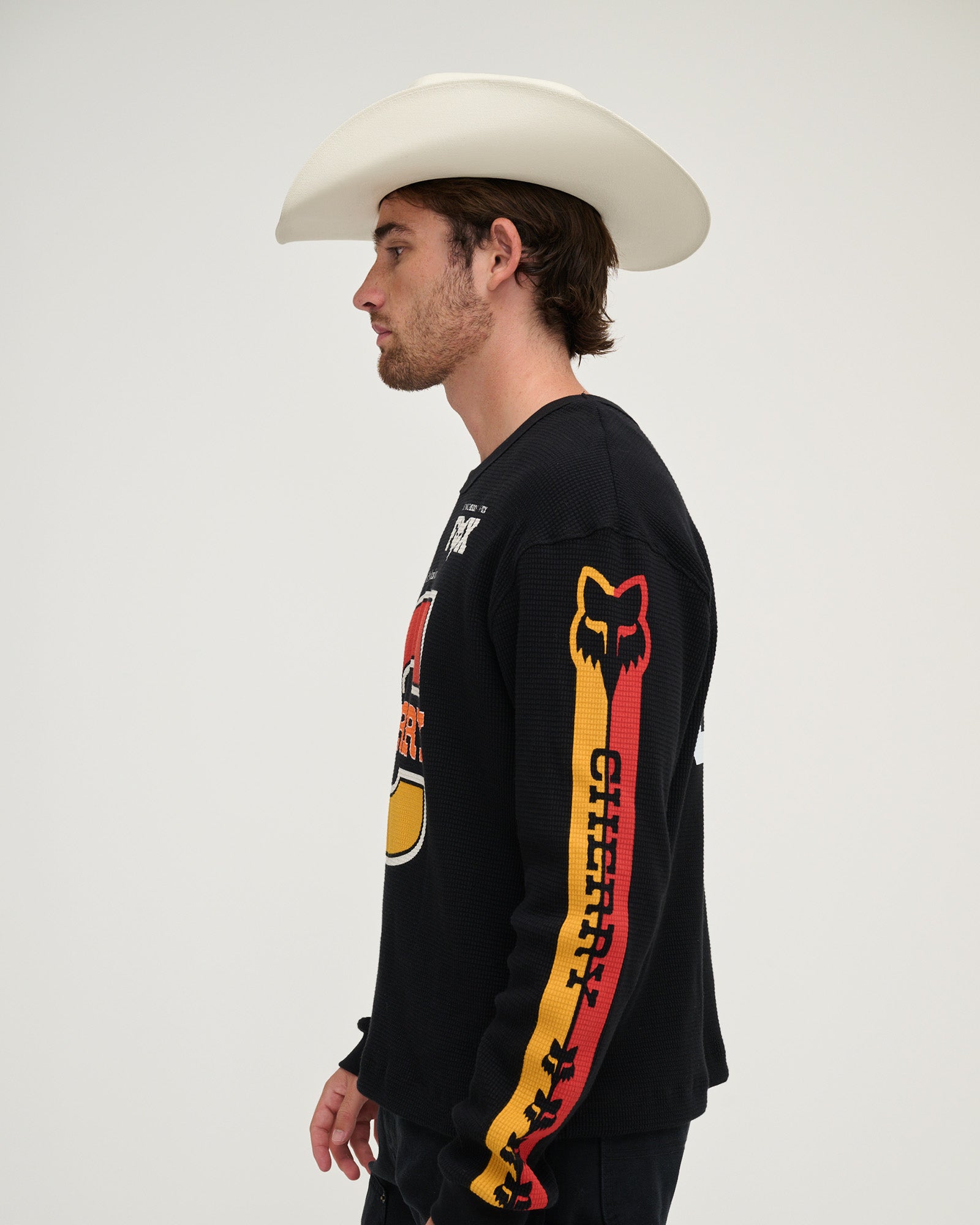 Fox X Cherry Moto Jersey (Black)