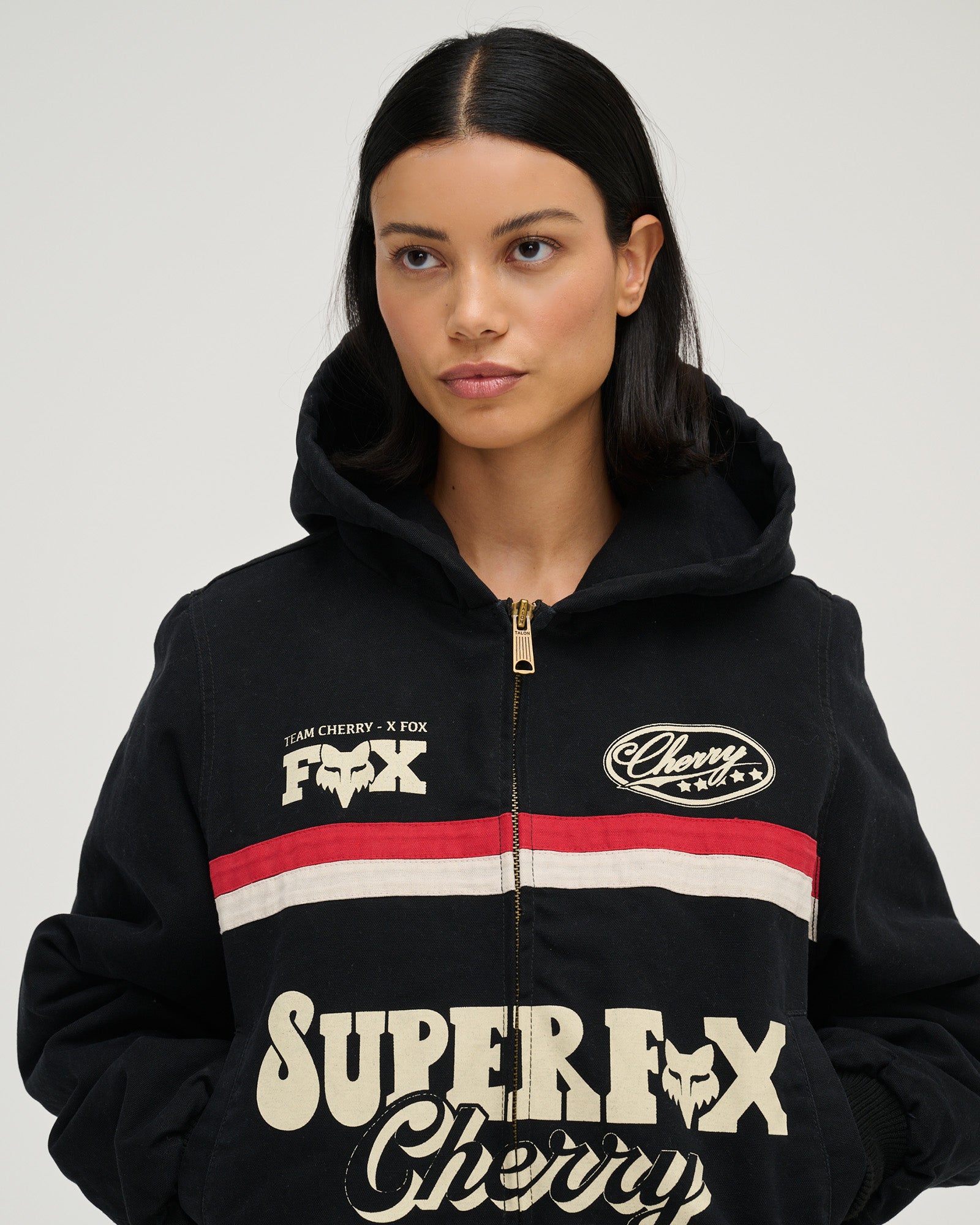 Fox X Cherry Mechanic Jacket (Black)