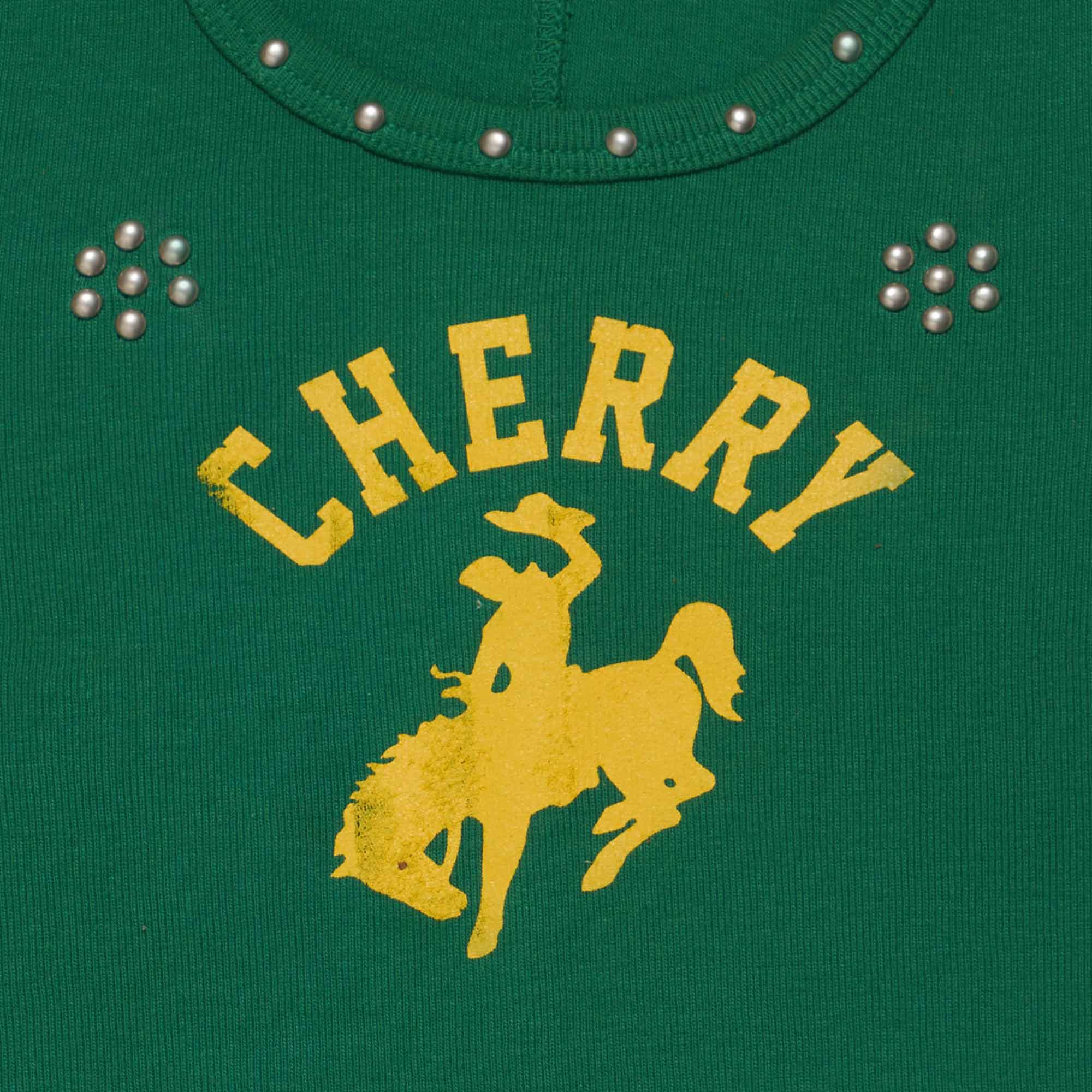 Women's Studded Tank Top (Kelly Green)