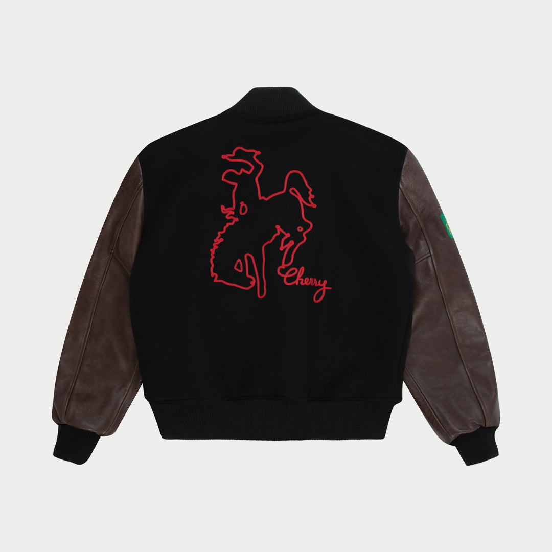 Rodeo Champ Varsity Jacket (Black)