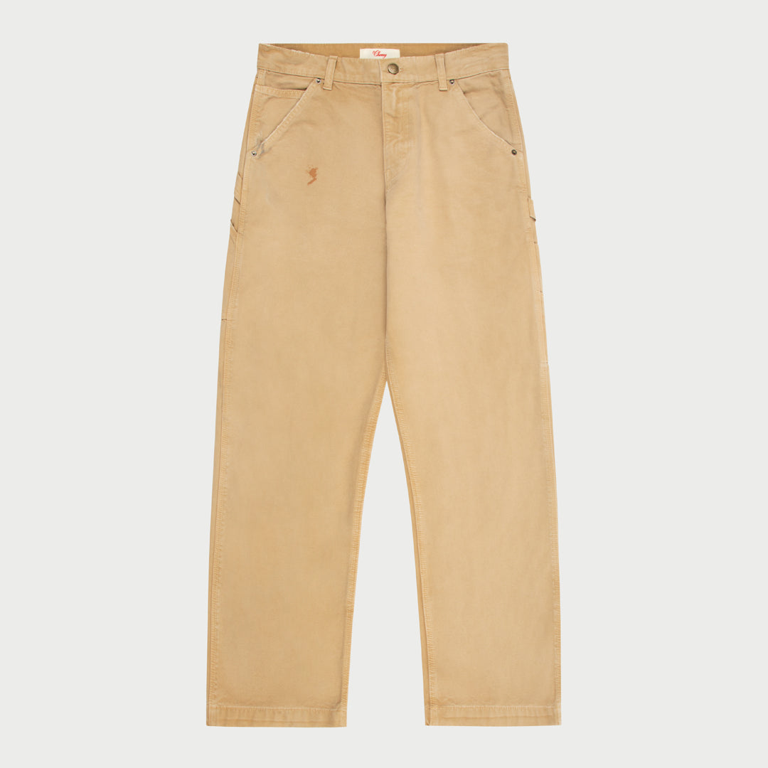 Wide Leg Carpenter Pant (Tan)