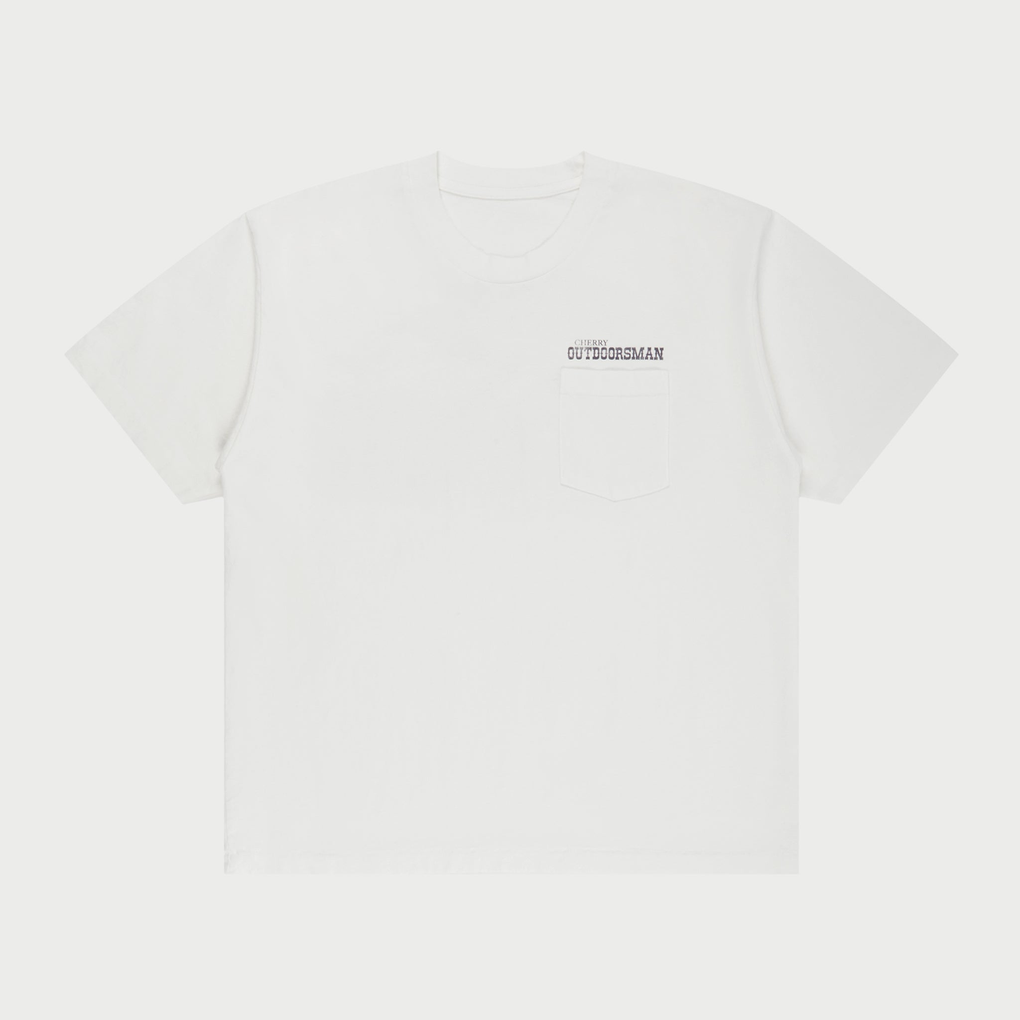 Flying Geese Pocket Tee (White)