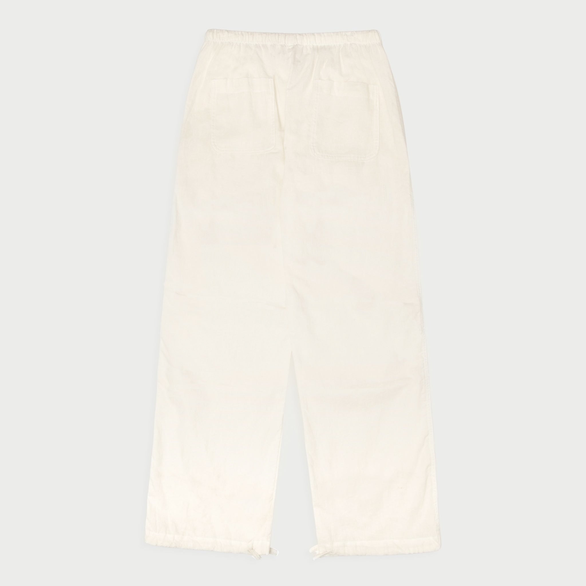 Linen Beach Pant (White)