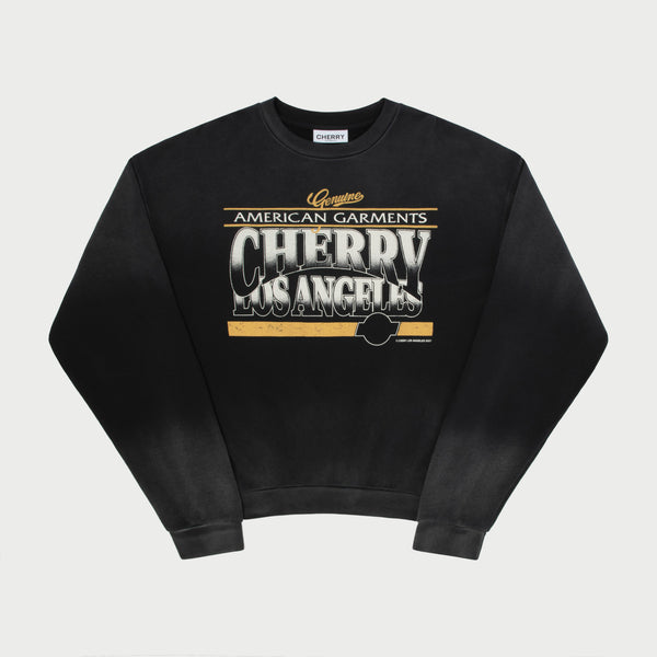 American Garments Crewneck (Vintage Black) – CHERRY LA