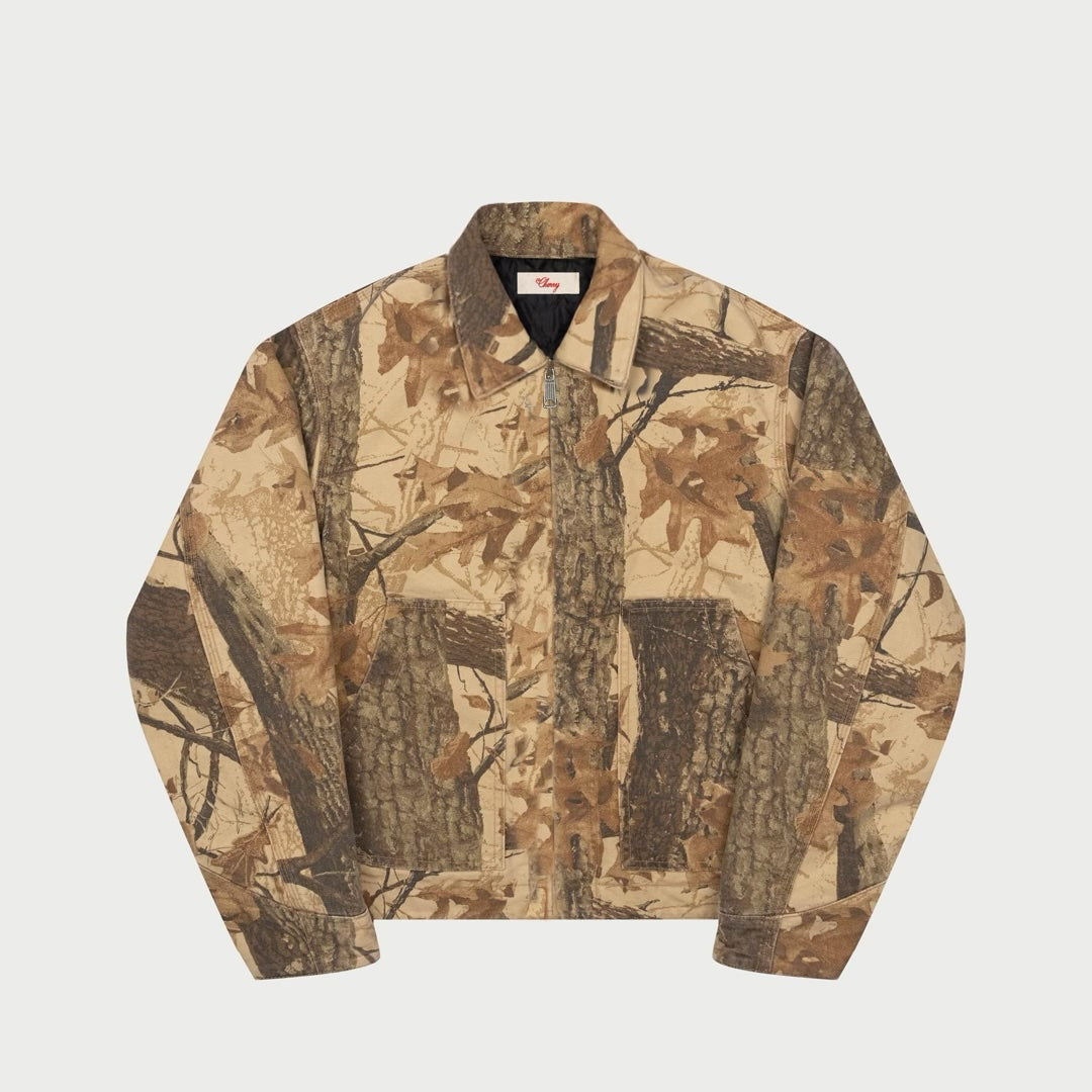 Mossy Oak Quilted Work Jacket (Camo)