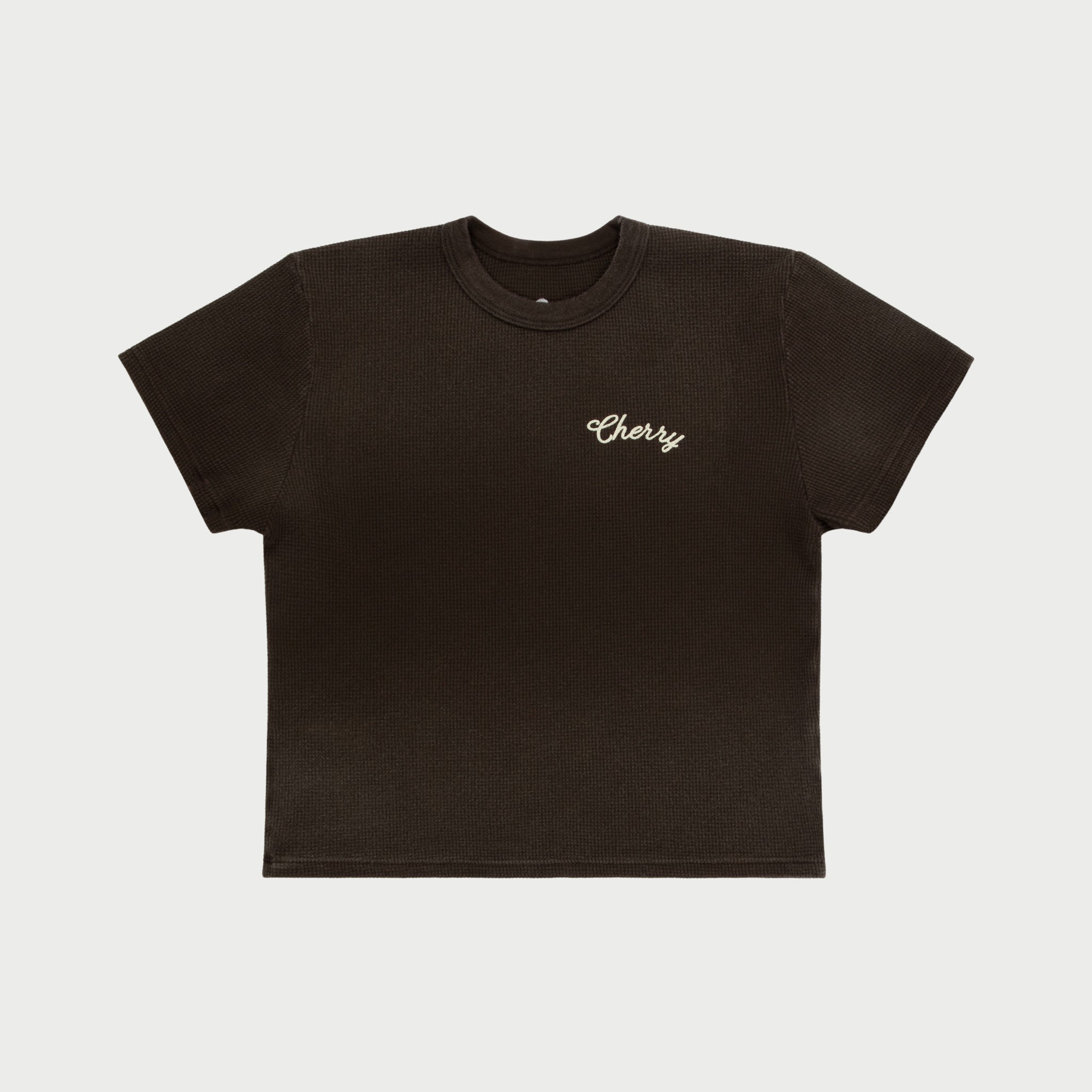 Built to Love Thermal Baby Tee (Espresso)