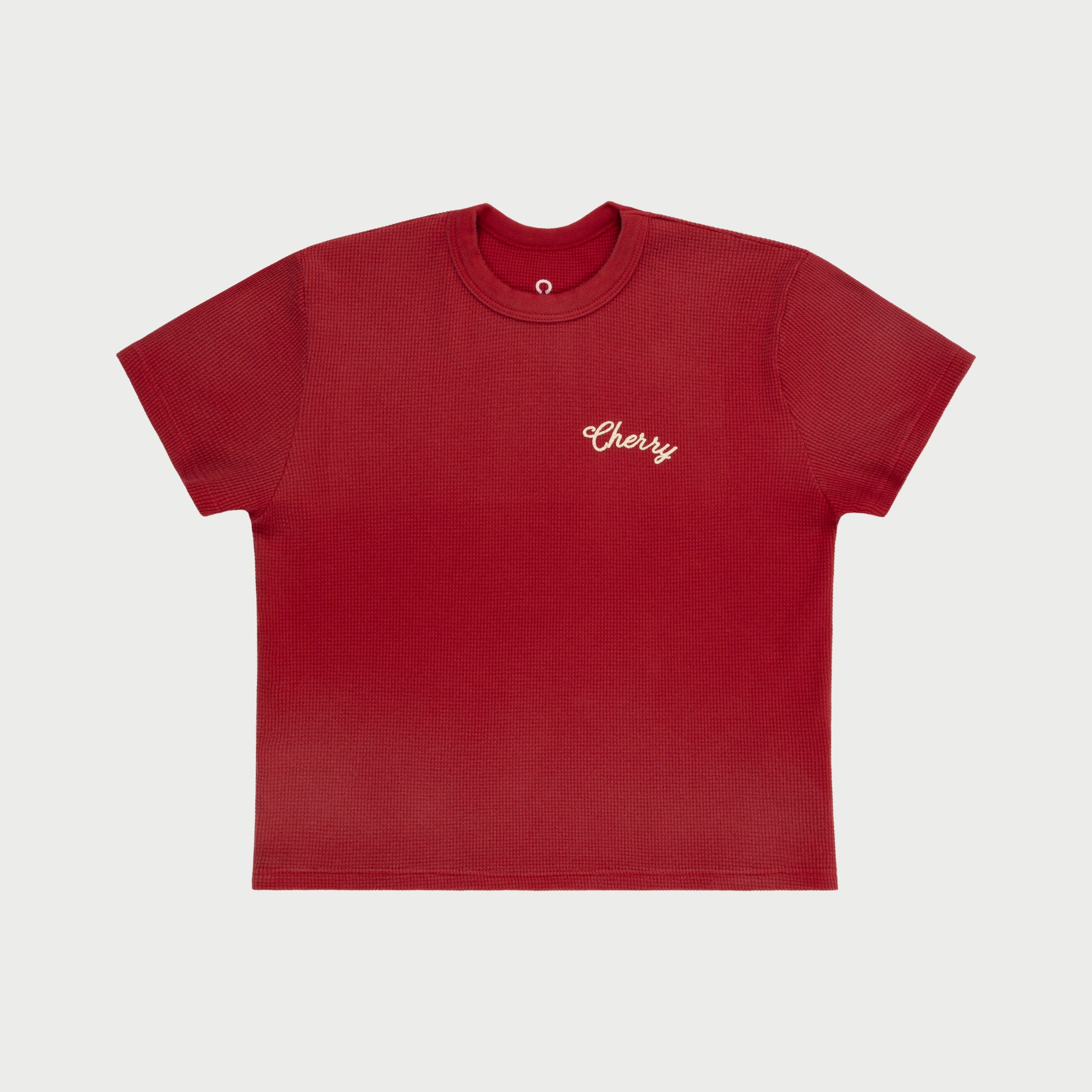 Built to Love Thermal Baby Tee (Red)