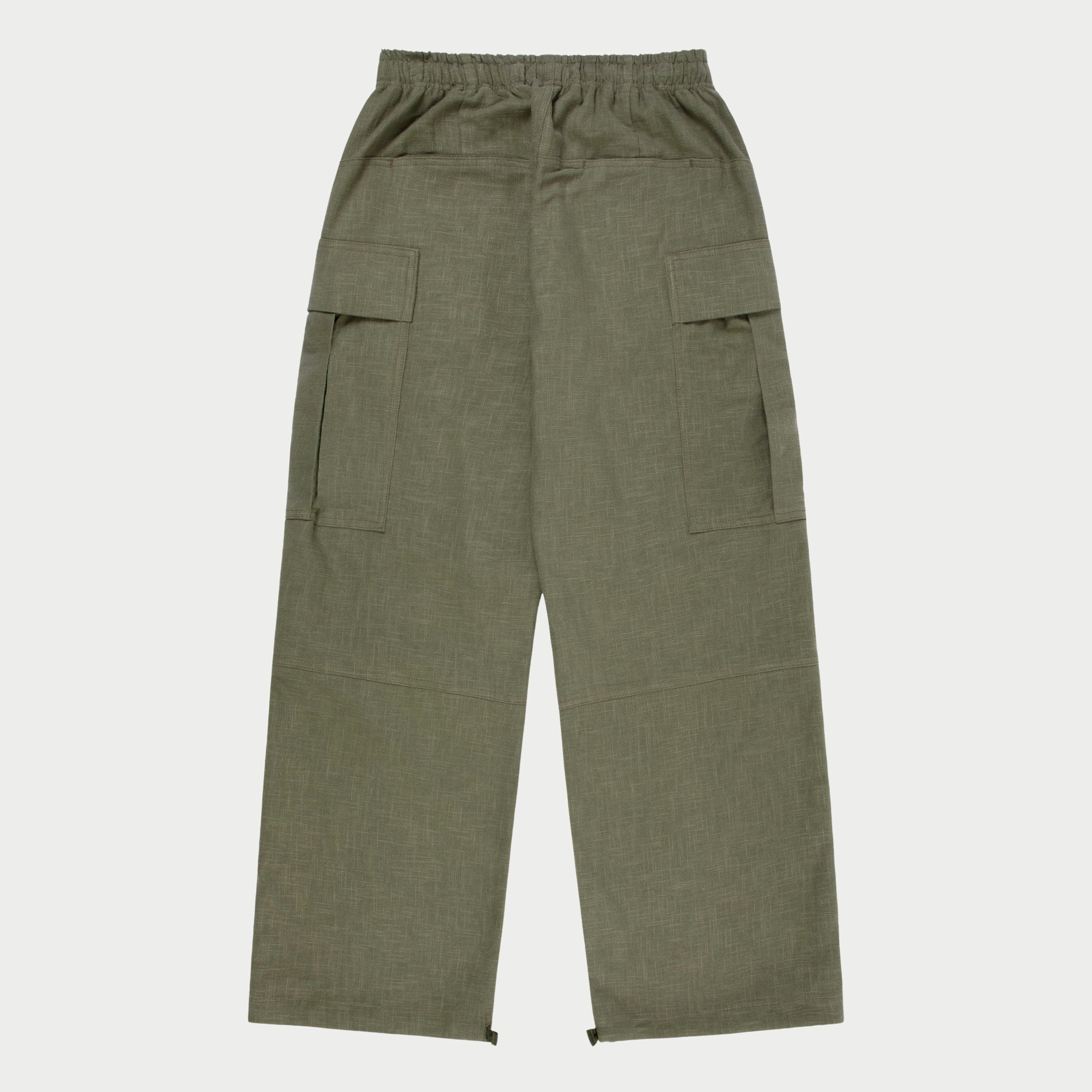 SETAGAYA A.F. BASE LINEN BAKER PANTS 60%OFF