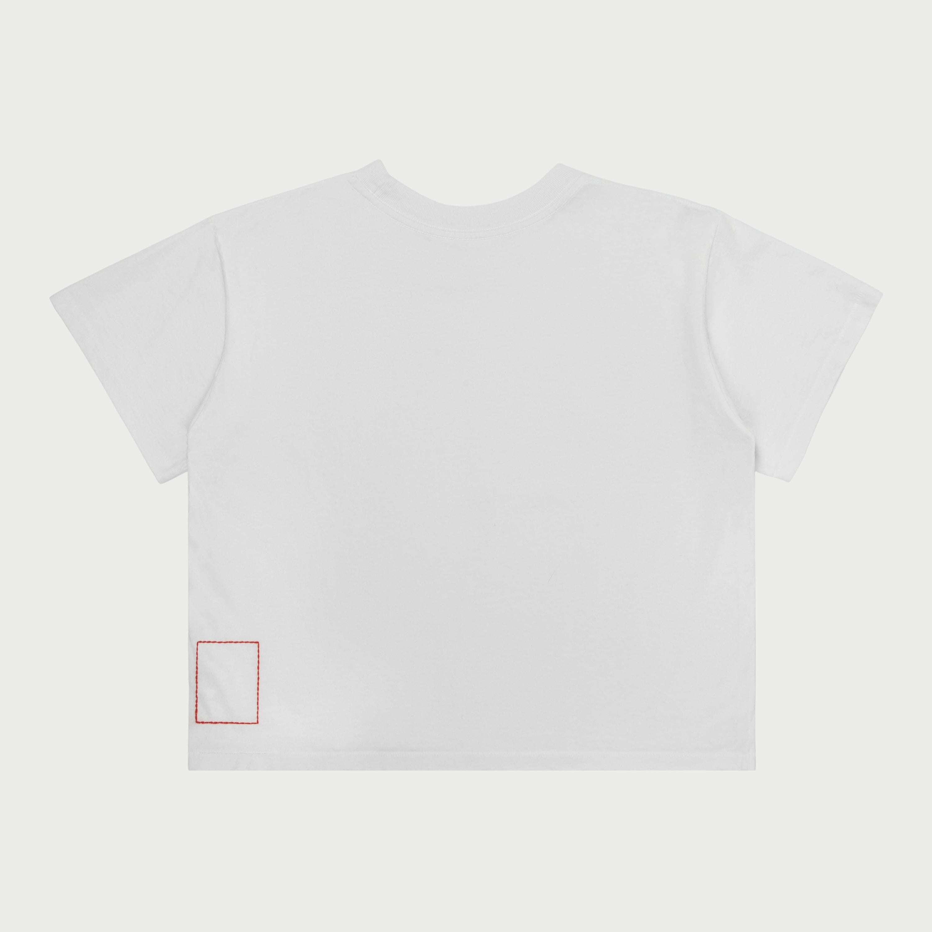 Basic Boxy Women's T-Shirt (White)