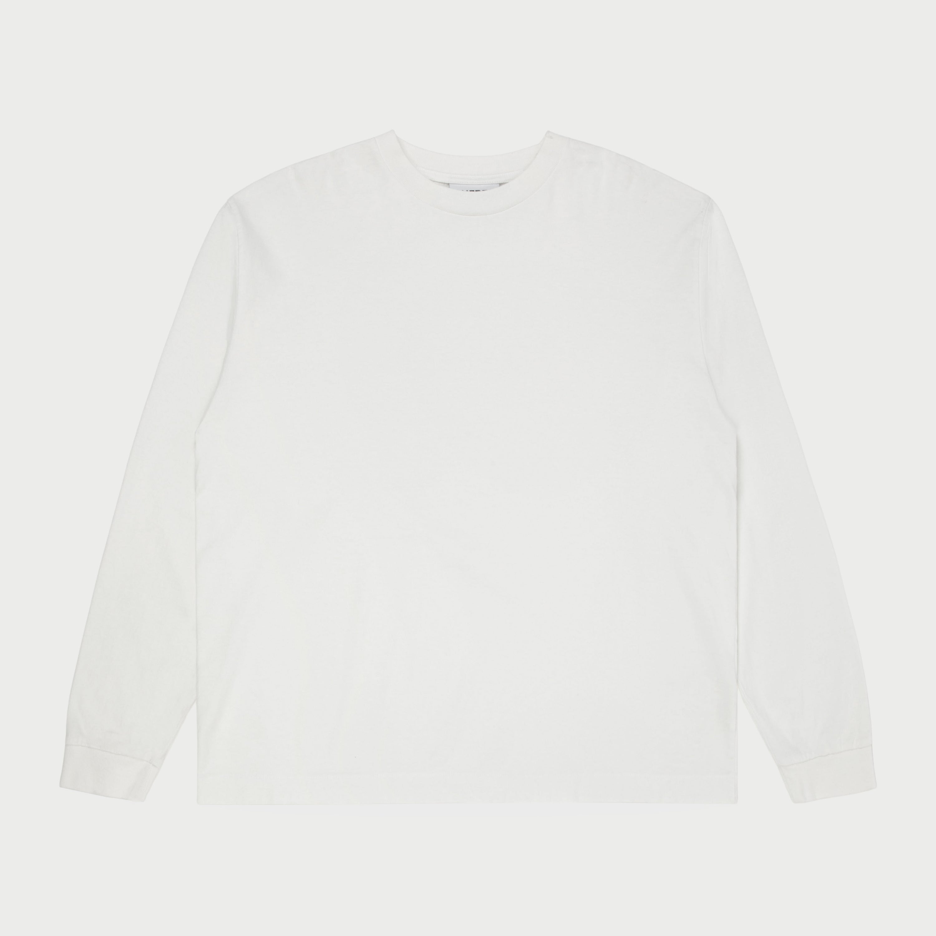 Basic L/S T-Shirt (Vintage White)