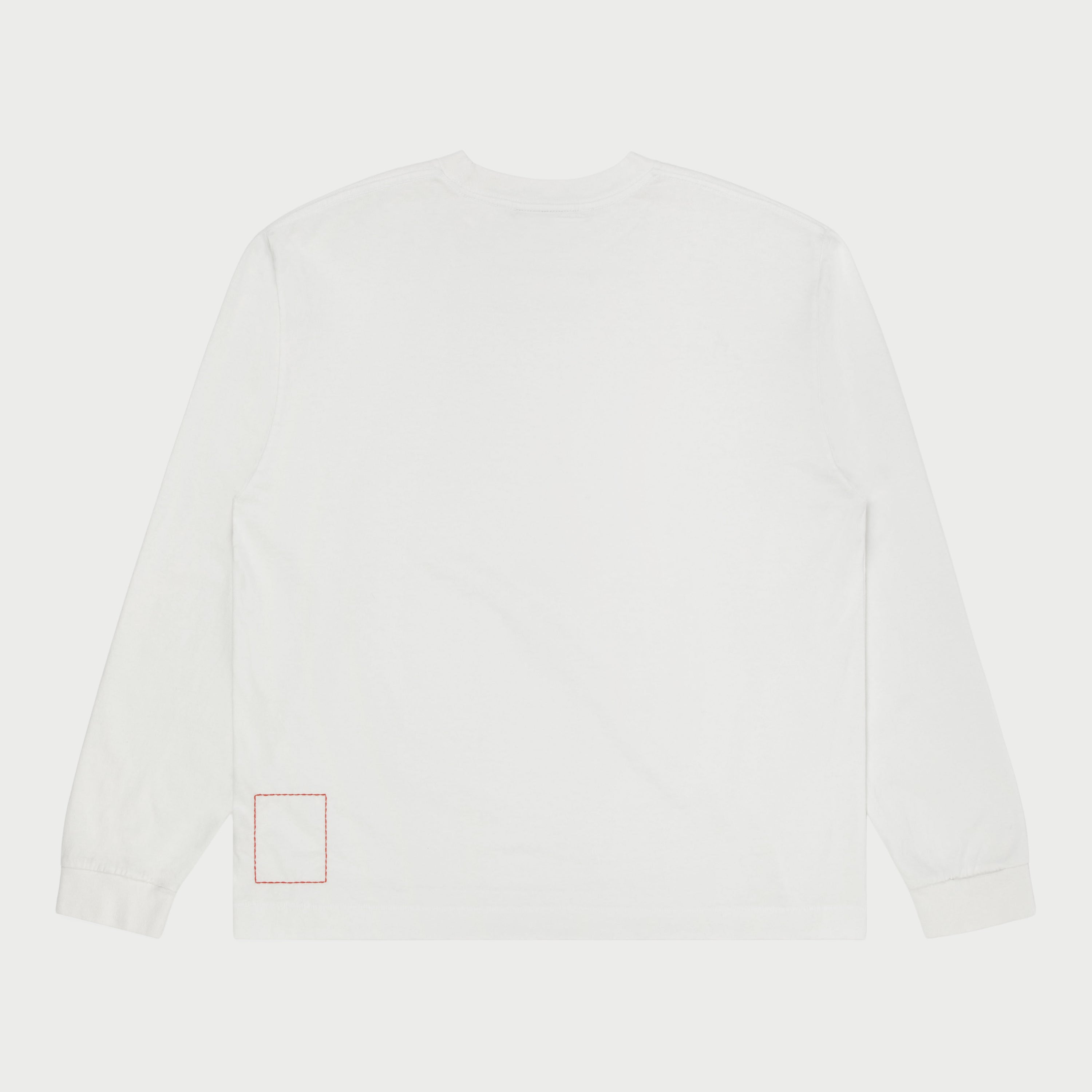 Basic L/S T-Shirt (Vintage White)