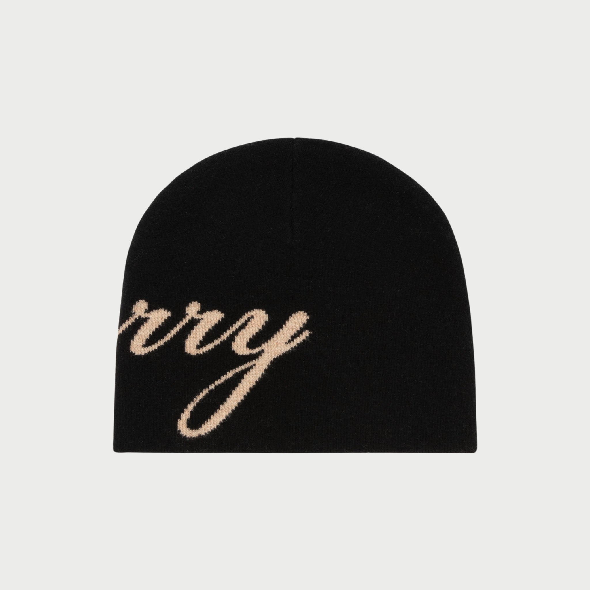 Cashmere Skull Cap Beanie (Black) – CHERRY LA