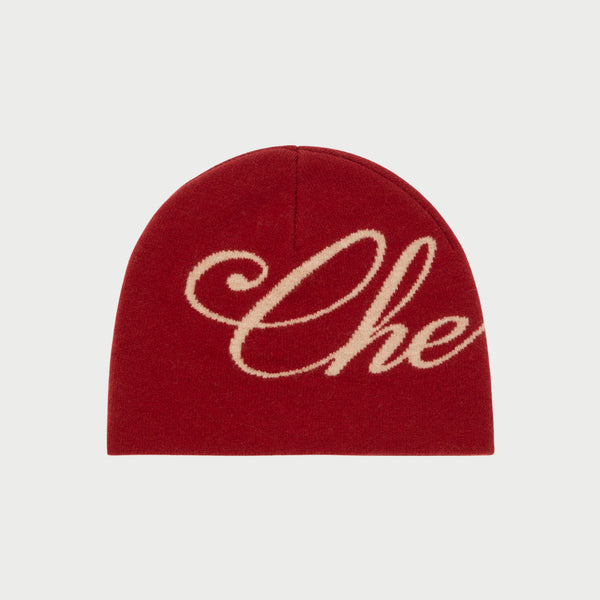 Cashmere Skull Cap Beanie (Red) – CHERRY LA
