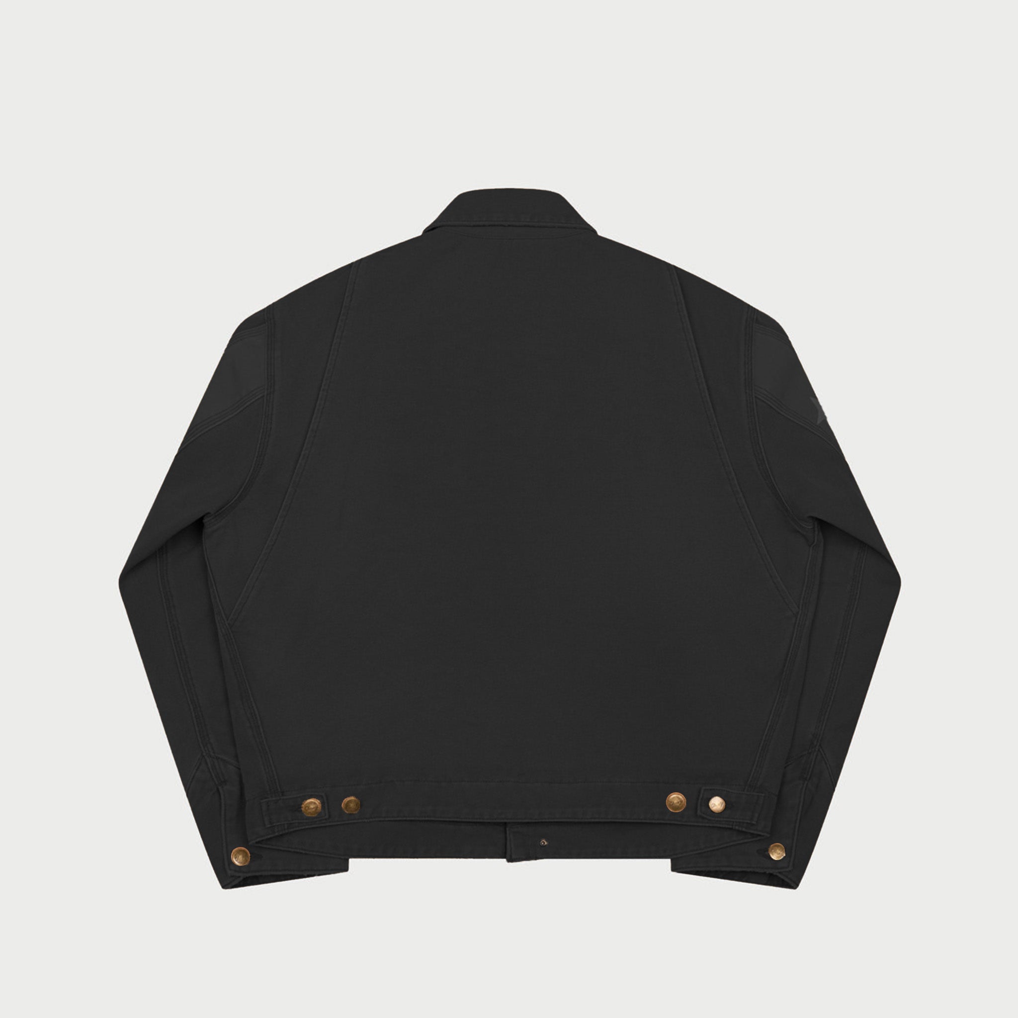 Star Quilted Work Jacket (Vintage Black)