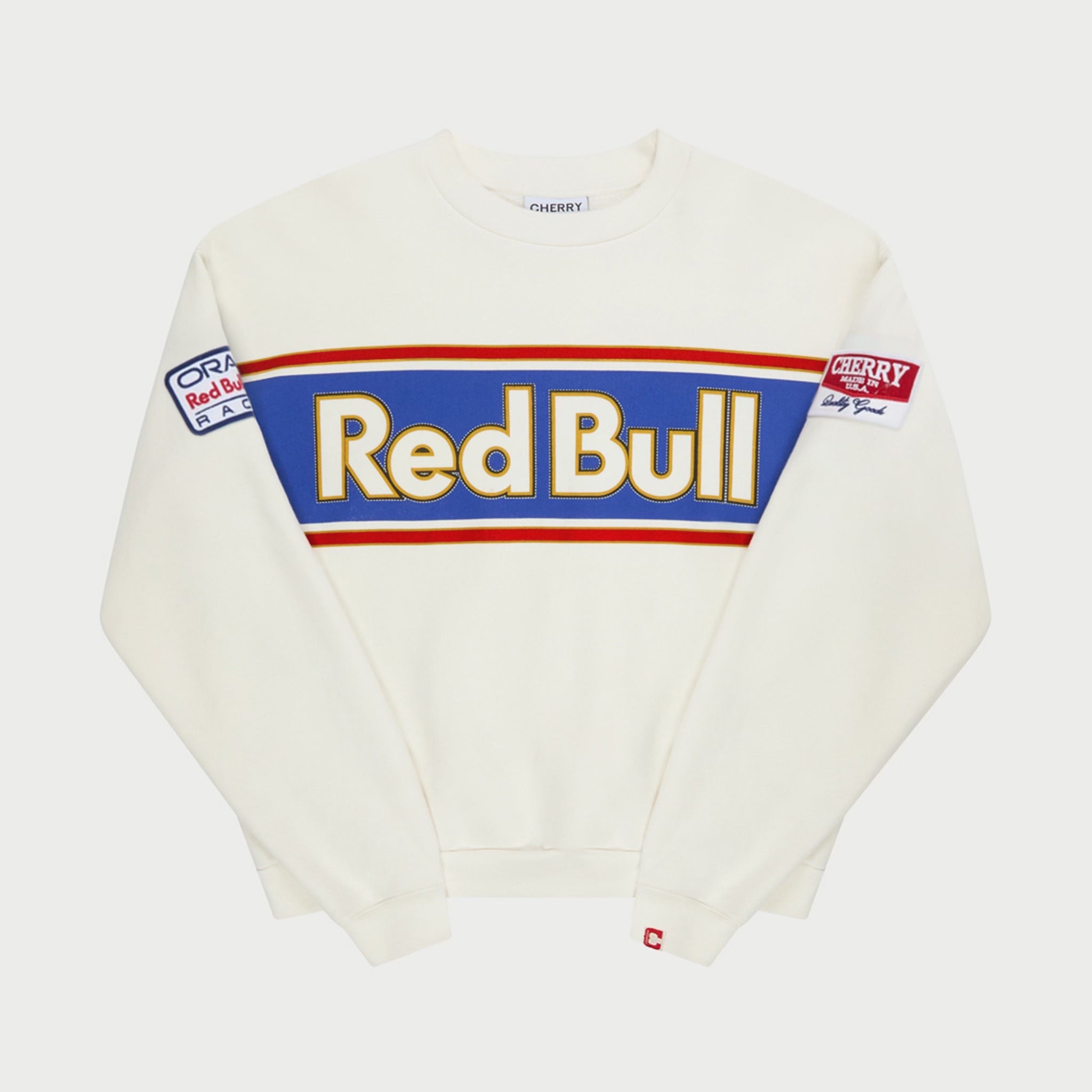 Red Bull Racing Crewneck Sweatshirt (Vintage White)