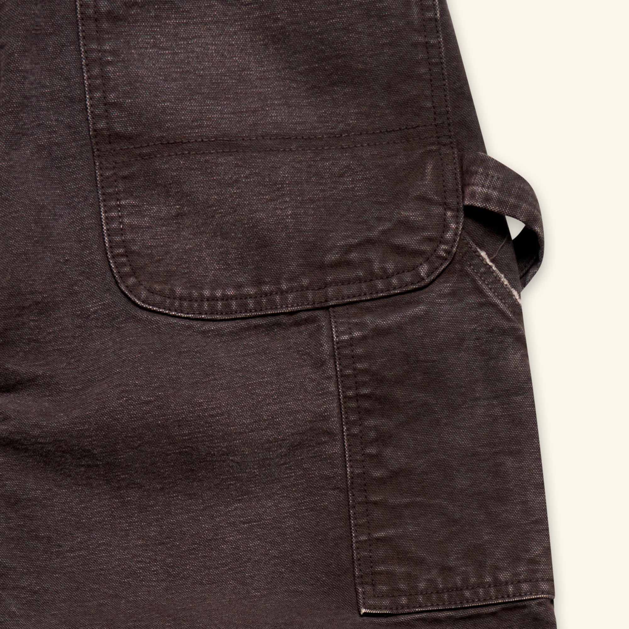 Wide Leg Double Knee (Brown)