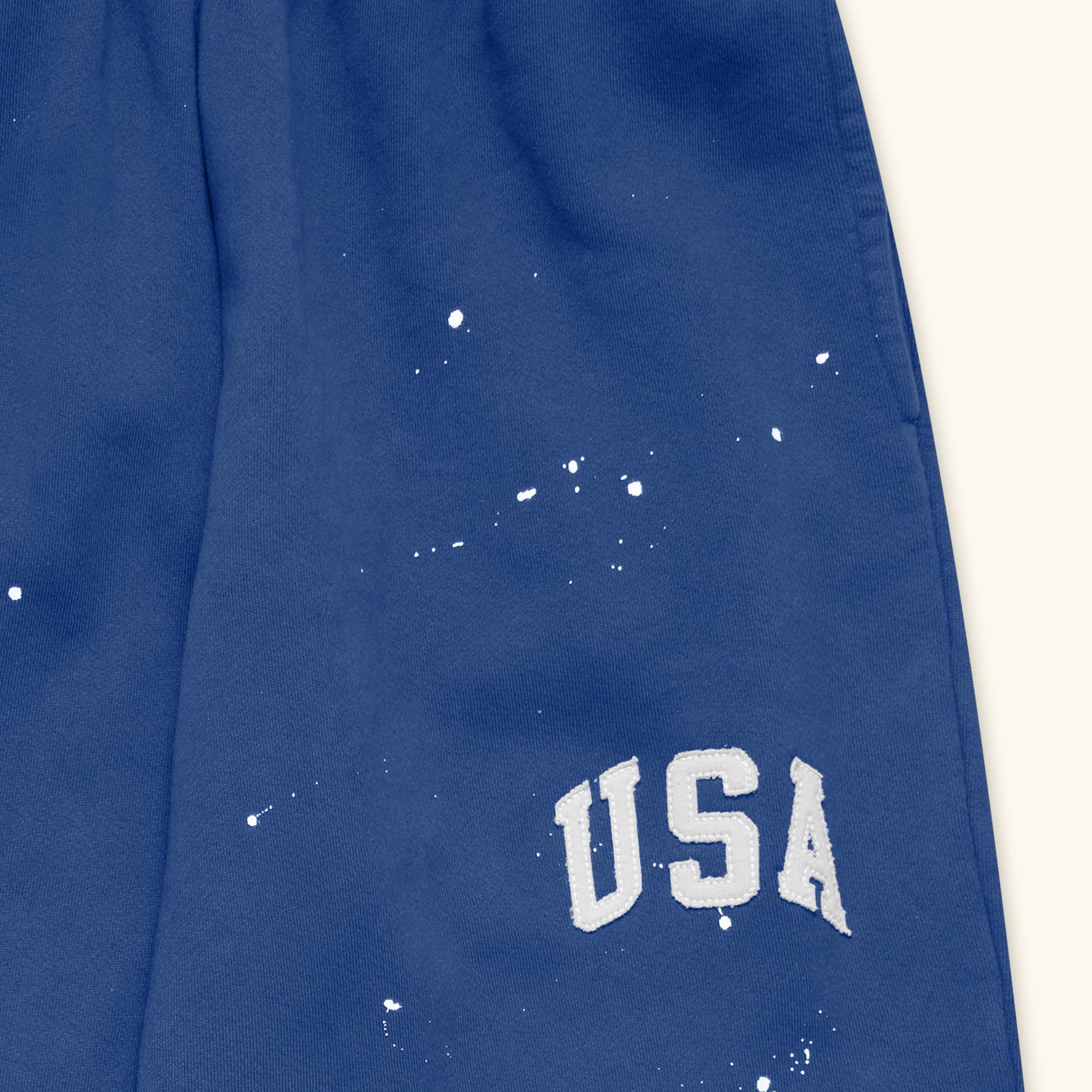 USA Parachute Sweatpants (Vintage Blue)