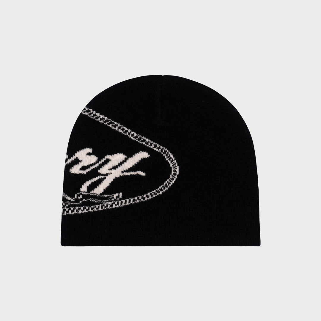 Horse Power Skullcap Beanie (Black)