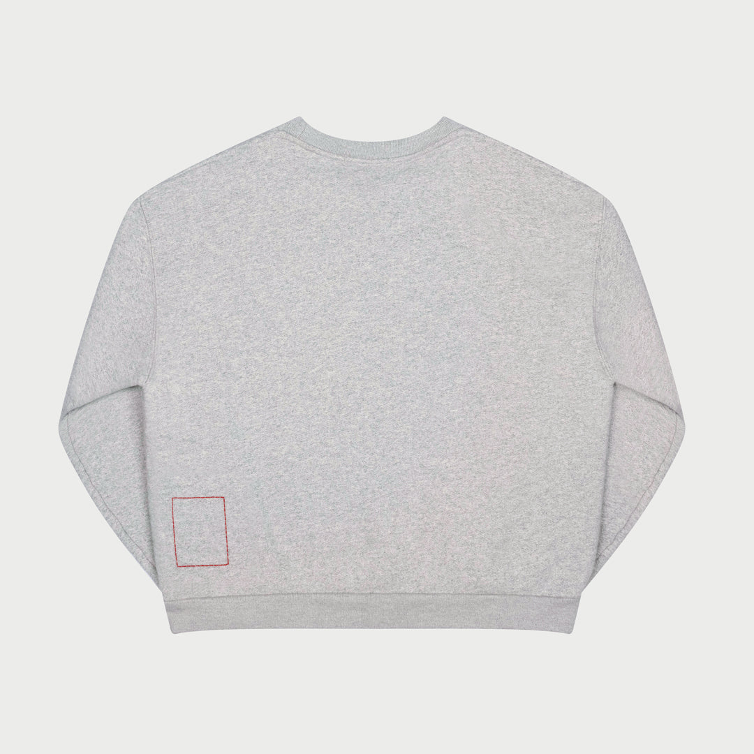 Horse Power Crewneck Sweatshirt (Heather Grey)