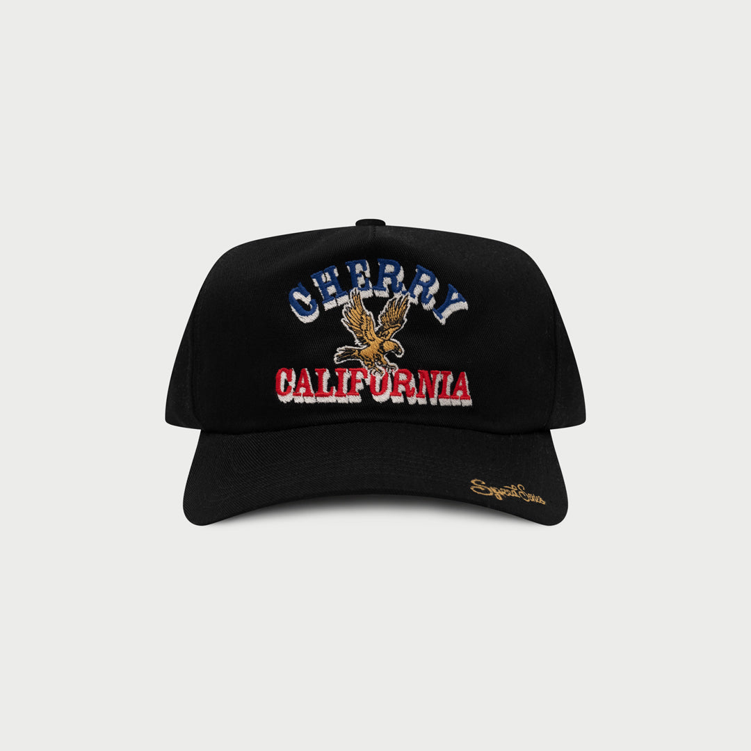 Speed Series 5 Panel Hat (Black)