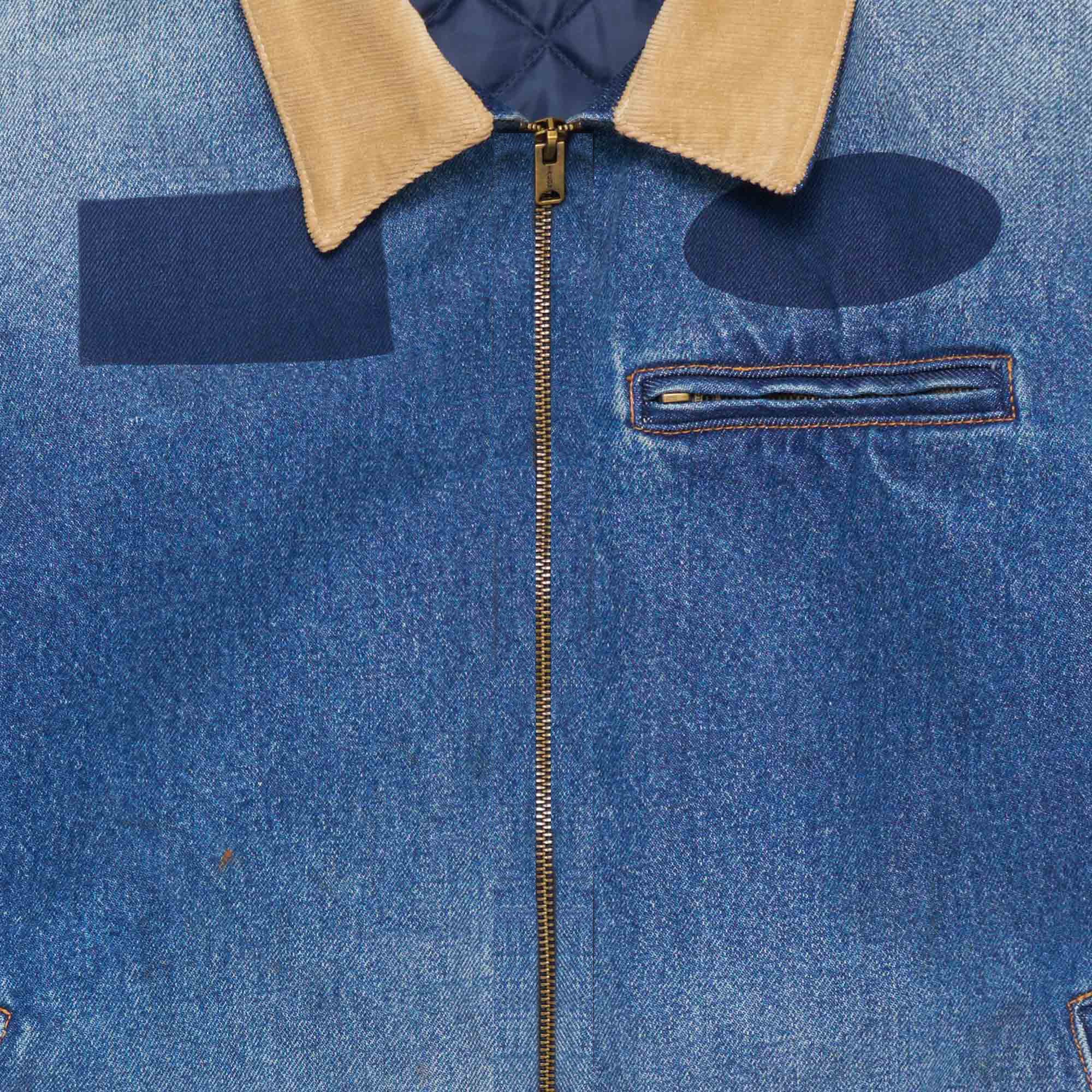Sun Faded Work Jacket (Denim)