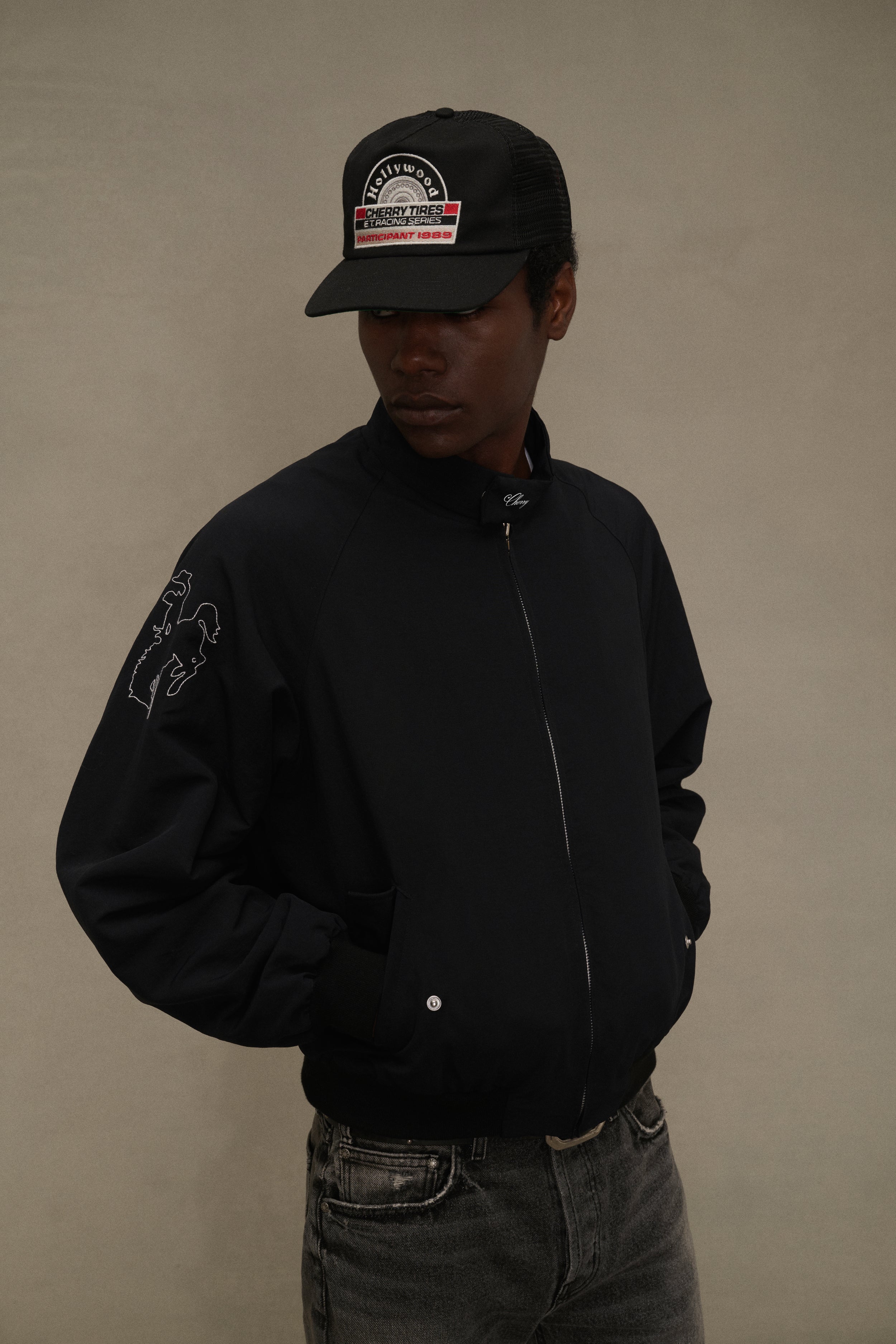 Championship Jacket (Black) – CHERRY LA