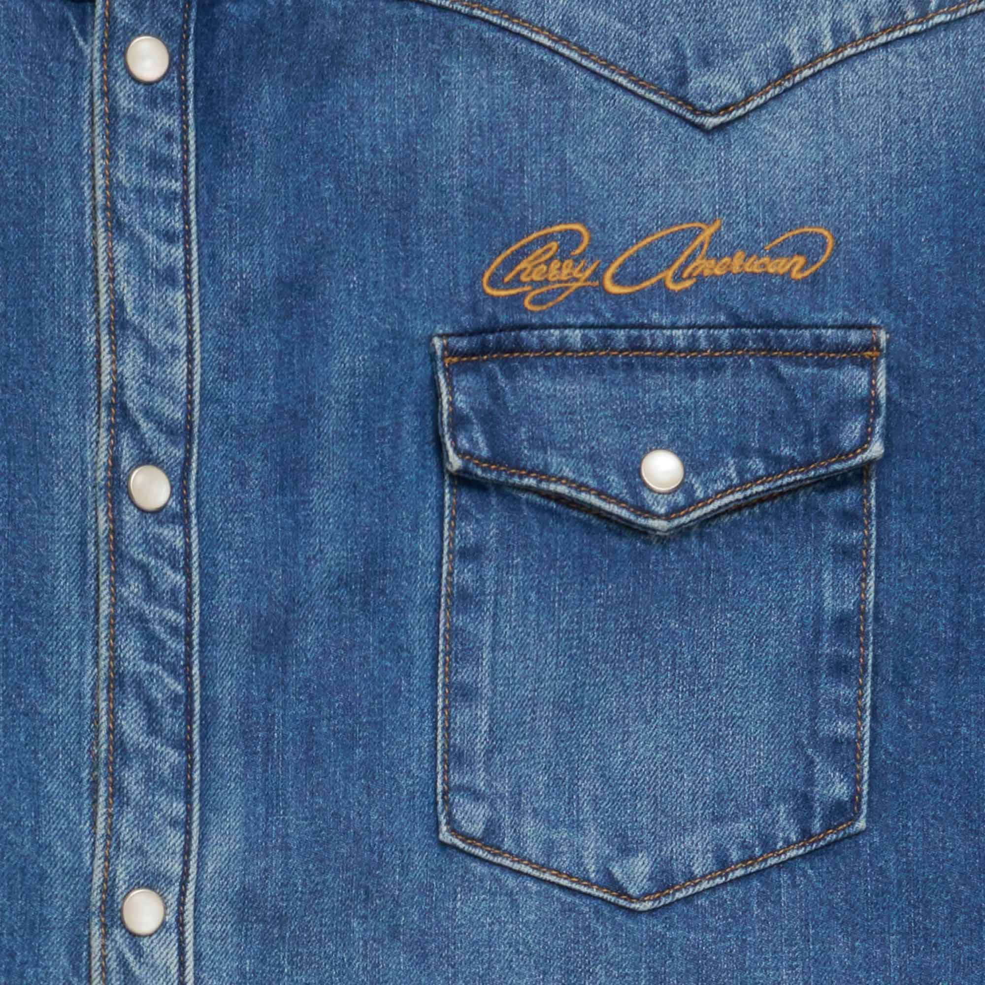 Denim Western Shirt (Denim)