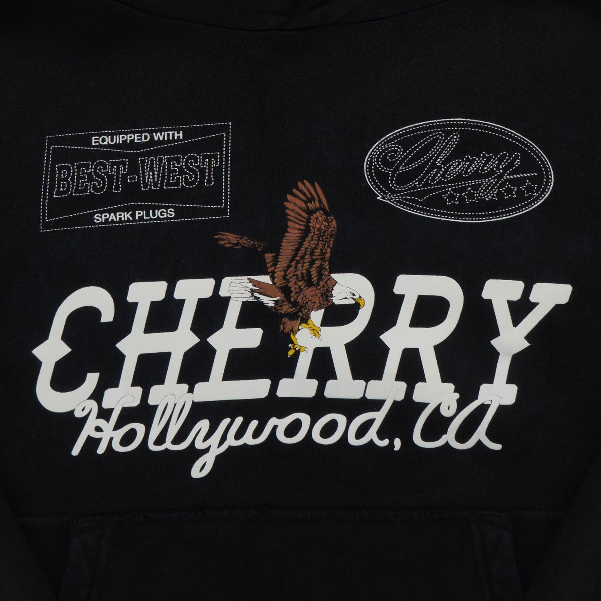 Hollywood Pullover Hoodie (Vintage Black)
