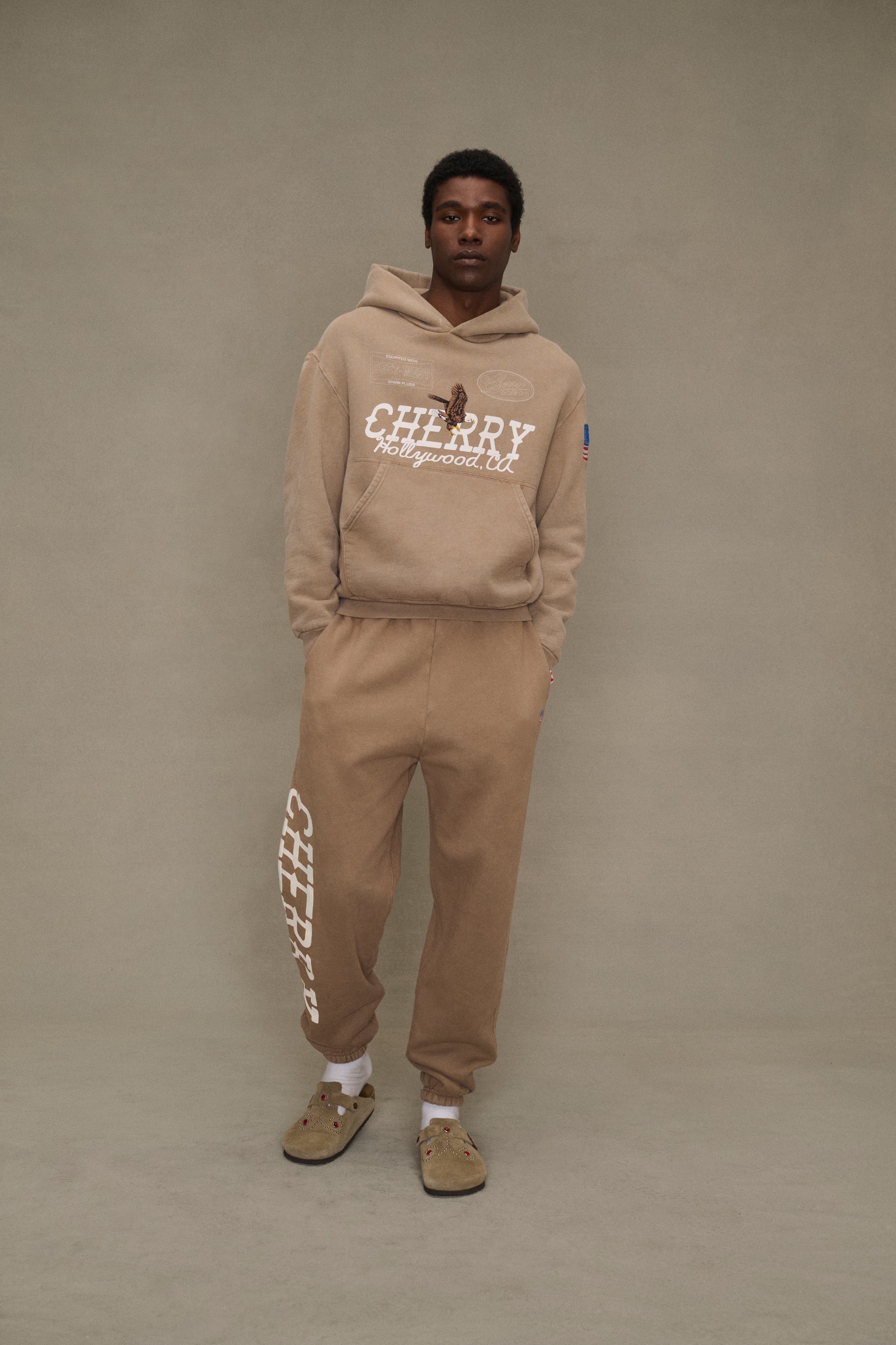Hollywood Classic Sweatpants (Tan)