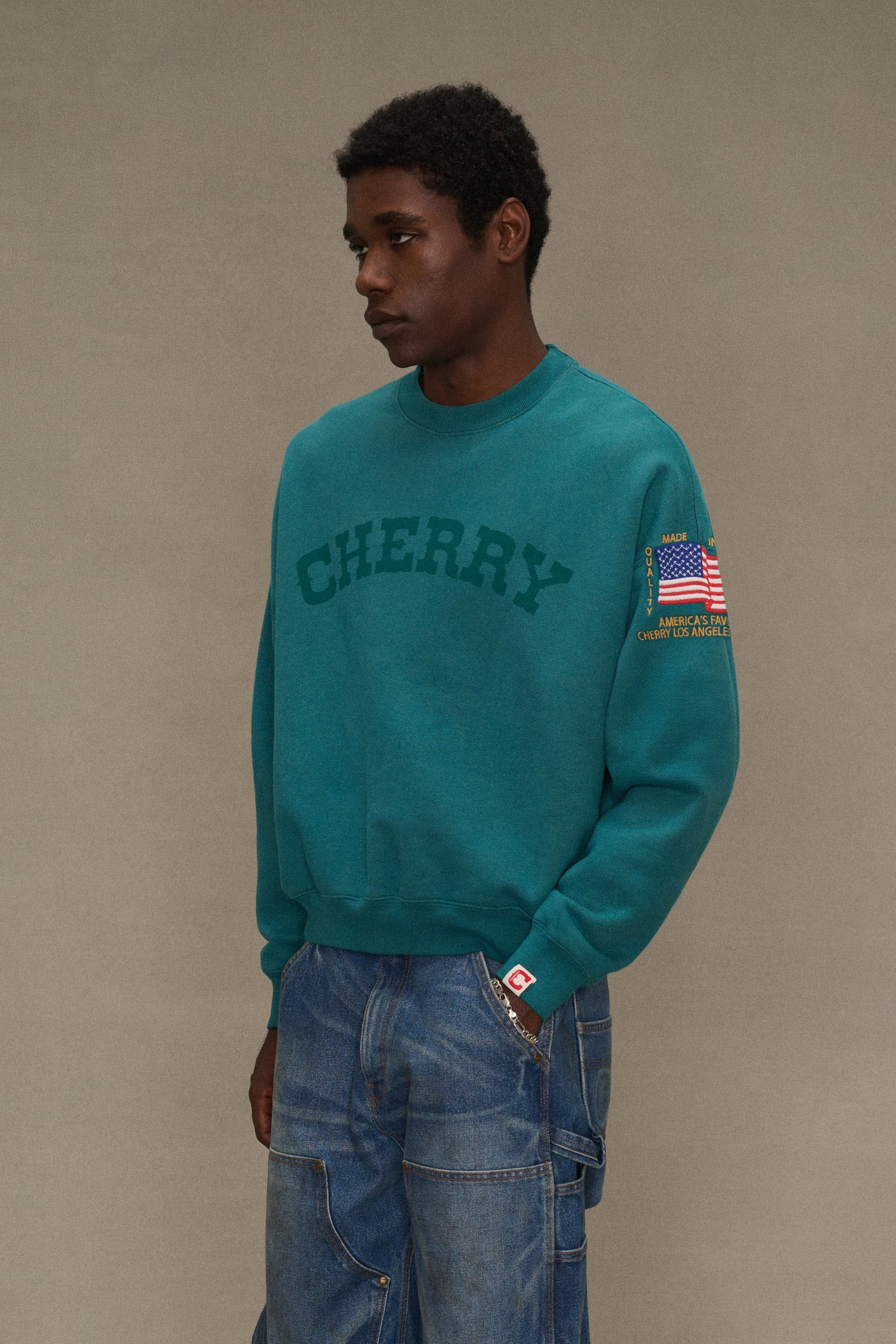 America's Favorite Crewneck (Emerald)