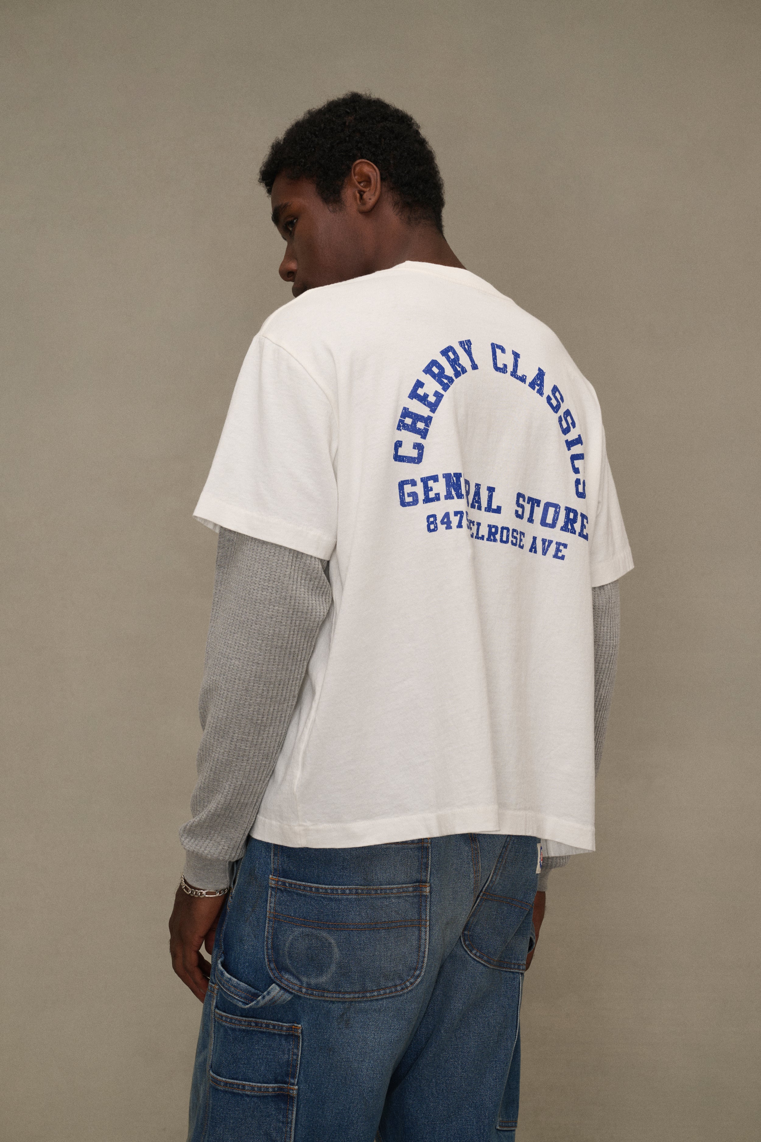 General Store Boxy Long Sleeve Thermal (Vintage White) – CHERRY LA