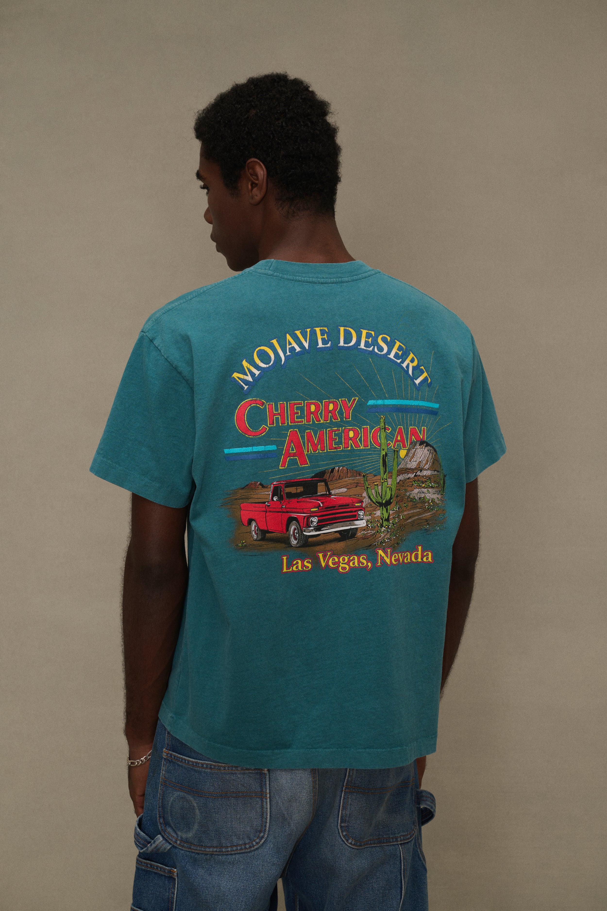 Mojave Desert Classic Pocket T-Shirt (Emerald)